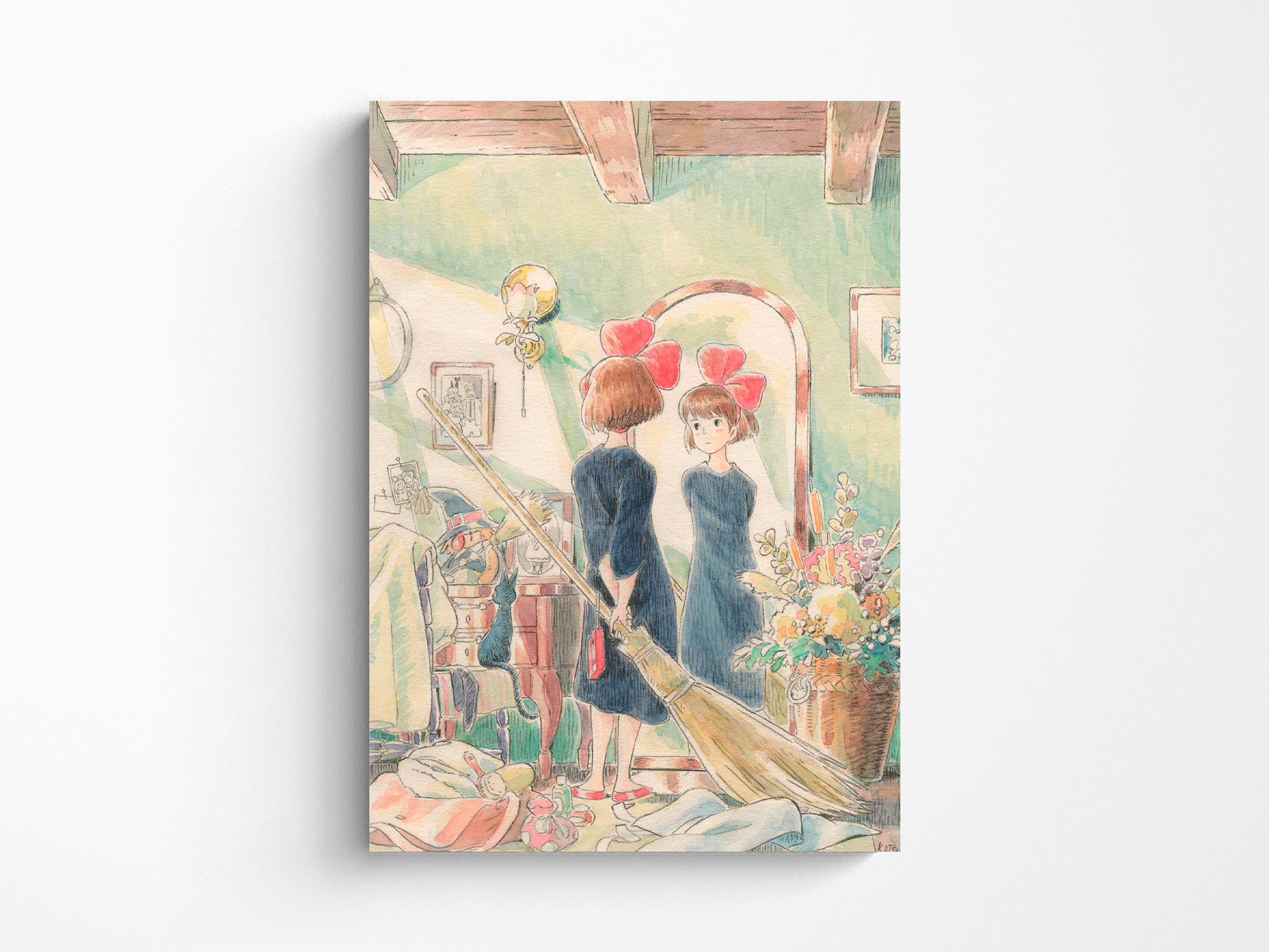 Kiki's Delivery Service Notebook - Cute Anime Journal for Writing, Sketching & Note Taking - Perfect Gift for Studio Ghibli Fans & Kawaii Lovers - Use for Diary, School, Work & Travel