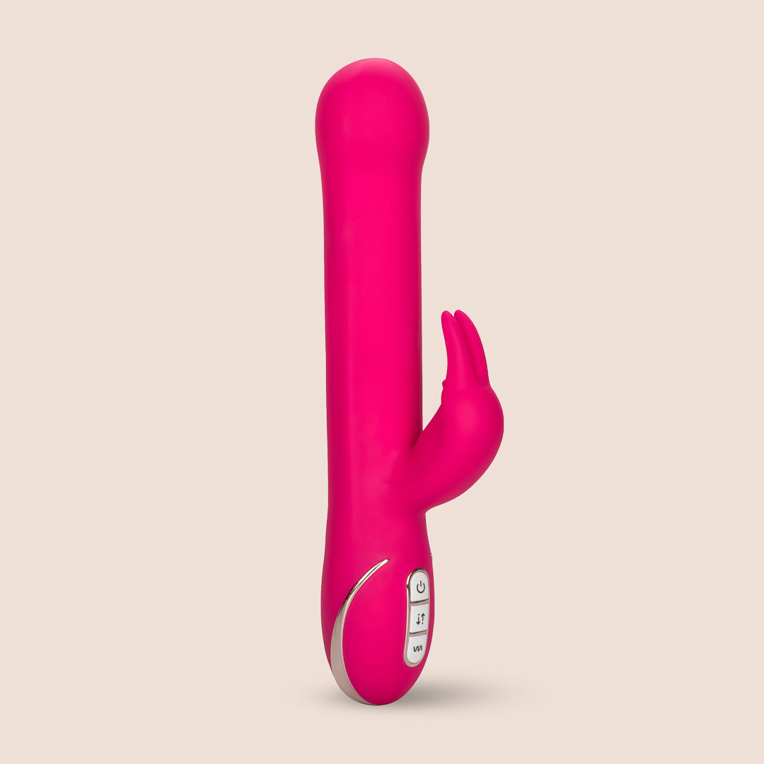 Jack Rabbit Signature Silicone Beaded Rabbit Vibrator - Powerful Vibrations & Rolling Beads for Intense Stimulation | Perfect for Couples Play & Solo Pleasure