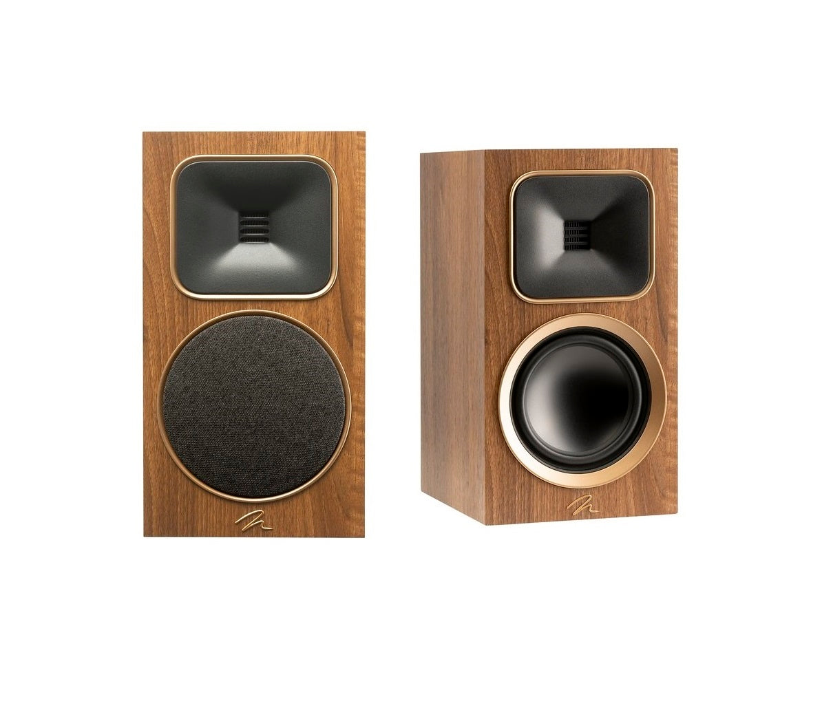 MartinLogan Motion Foundation B1 Bookshelf Speakers (Pair) - High-Fidelity Audio for Home Theater & Music Listening - Perfect for Small Rooms & Desktop Setups