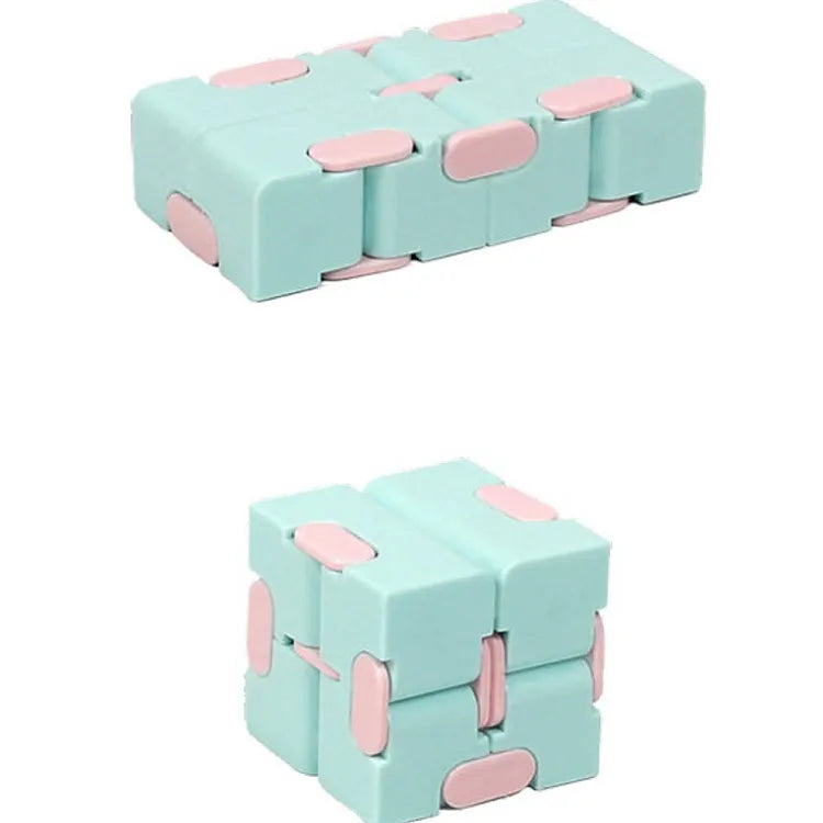 Infinity Cube Fidget Toy - Stress Relief & Anxiety Relief Sensory Toy for Kids & Adults - Assorted Colors - Perfect for Office, School, Travel & ADHD Focus Aid