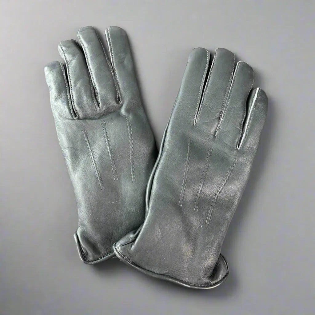 Women's Winter Leather Gloves with Soft Fur Lining - Warm Touchscreen Gloves for Cold Weather, Driving & Outdoor Activities