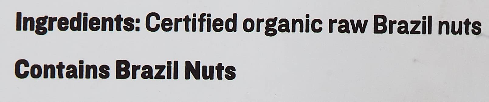 Organic Raw Brazil Nuts by Sunfood Superfoods - USDA Certified, Non-GMO, Vegan, Protein-Rich Snack (8 oz Bag) - Perfect for Healthy Snacking, Baking & Smoothie Bowls