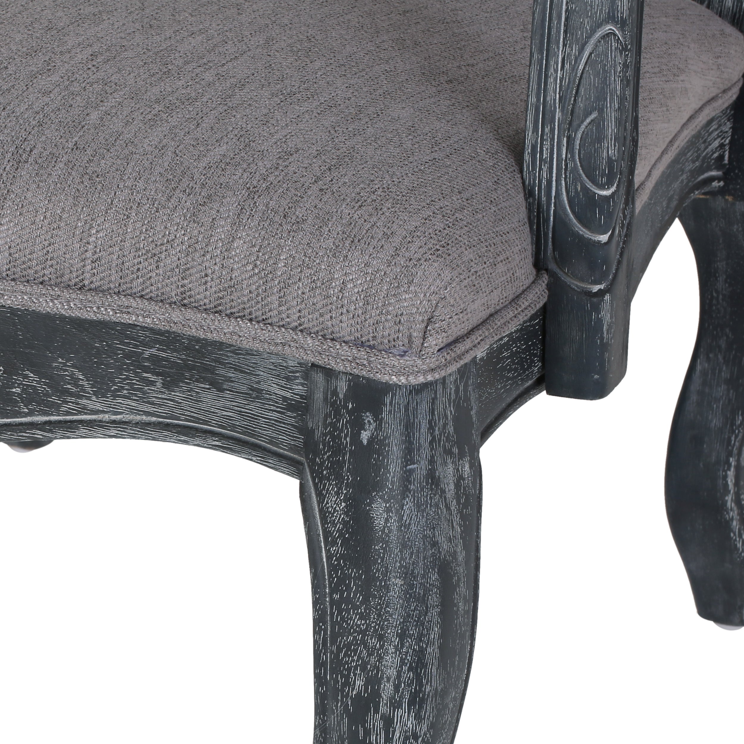 Modern Dining Chairs Set of 2 - Comfortable Kitchen Chairs with Padded Seat - Perfect for Dining Room, Breakfast Nook, and Small Space Decor