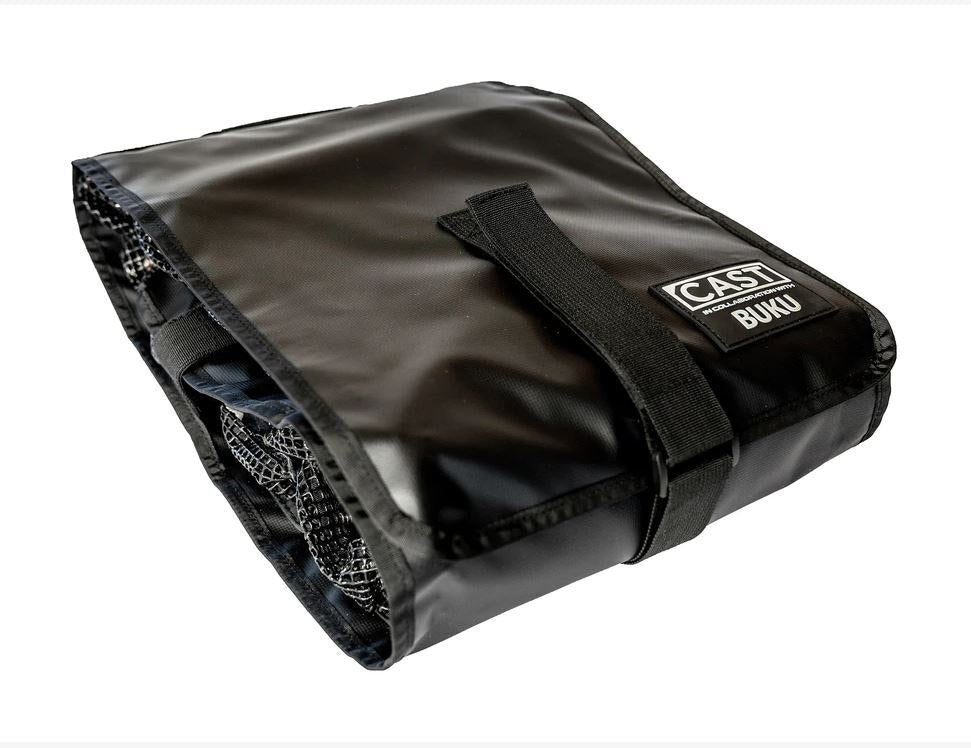 Buku Cast Pops n Sticks Bag - Durable Fishing Tackle Storage for Lures, Hooks & Accessories - Perfect for Kayak, Boat & Shore Fishing Trips