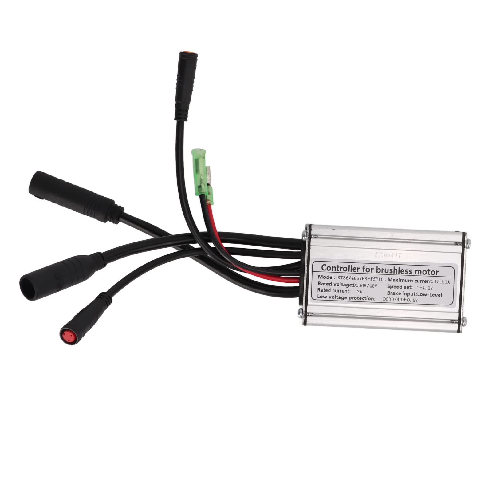 **RiToEasysports 36V 48V 15A Brushless Motor Controller - Waterproof Aluminum Alloy Sine Wave Controller for Electric Bike Conversion Kit (250W) - Perfect for E-Bike Upgrades & DIY Modifications**    *(Use Case: Ideal for converting standard bicycles into electric bikes, enhancing speed and efficiency for commuting, leisure rides, or off-road adventures.)*