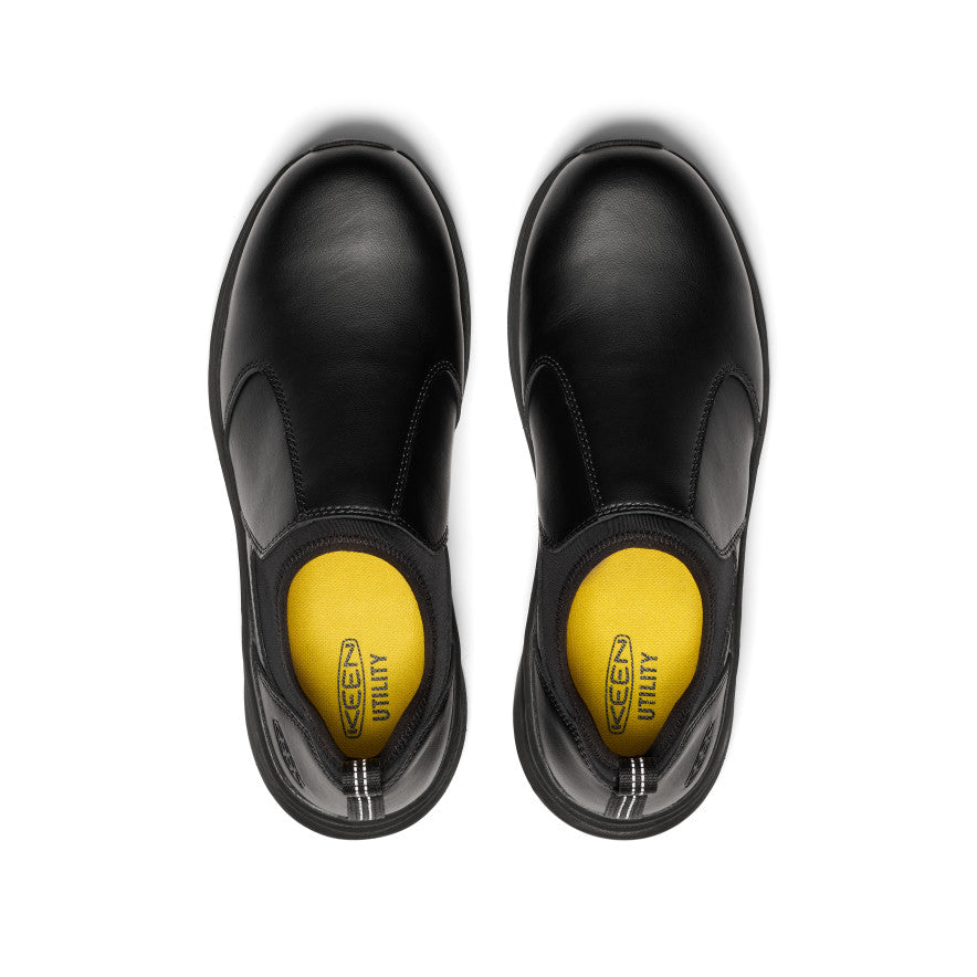 Women's PTC Vista Energy+ Shift Soft Toe Work Shoes - Black/Black | Slip-Resistant & Comfortable for Nurses, Waitresses & Healthcare Professionals