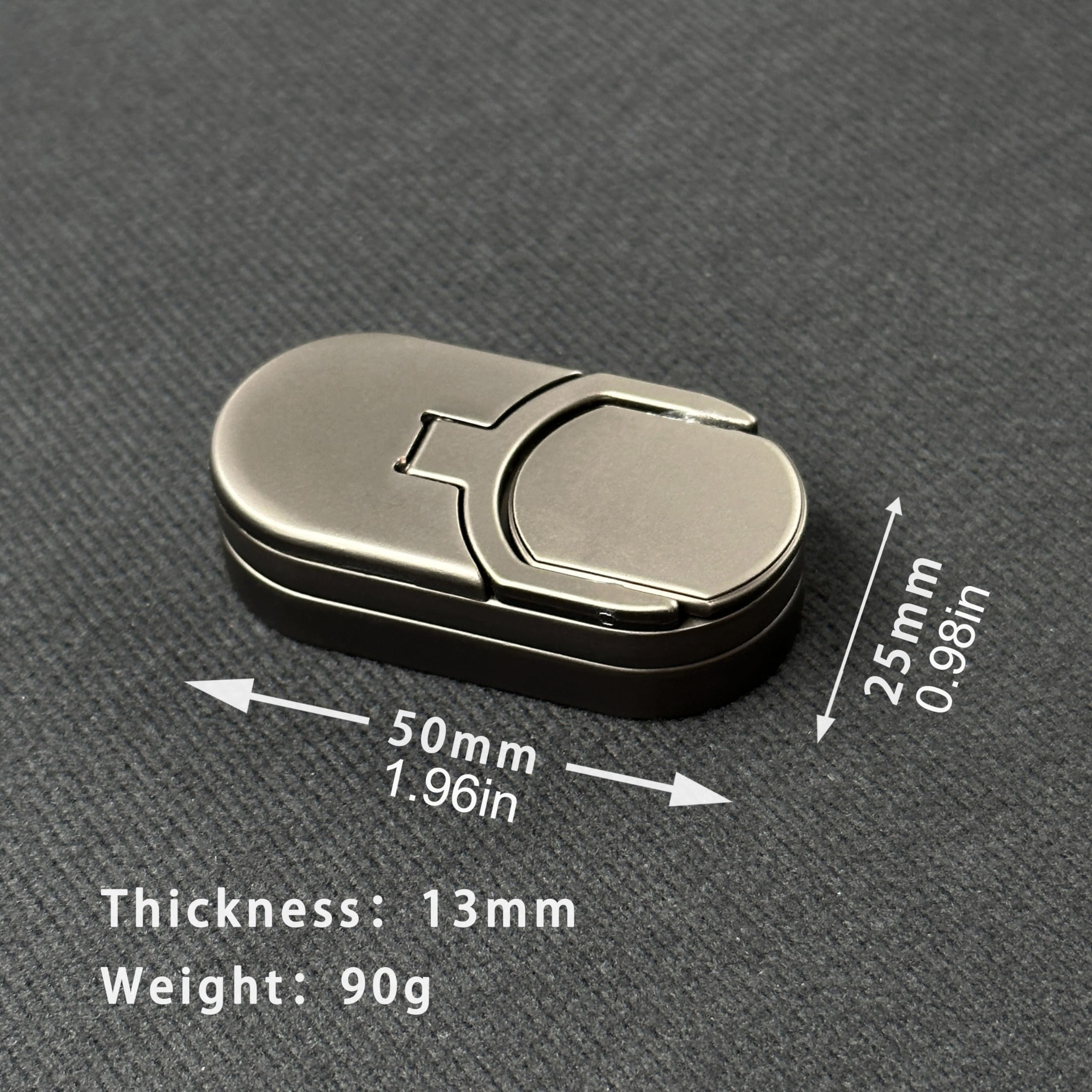 Magnetic Metal EDC Fidget Sliders - Stress Relief Toys for Adults & Kids, Finger Push Spin Coins with Haptic Feedback - Perfect for Office, Anxiety Relief, ADHD Focus & Travel Accessories