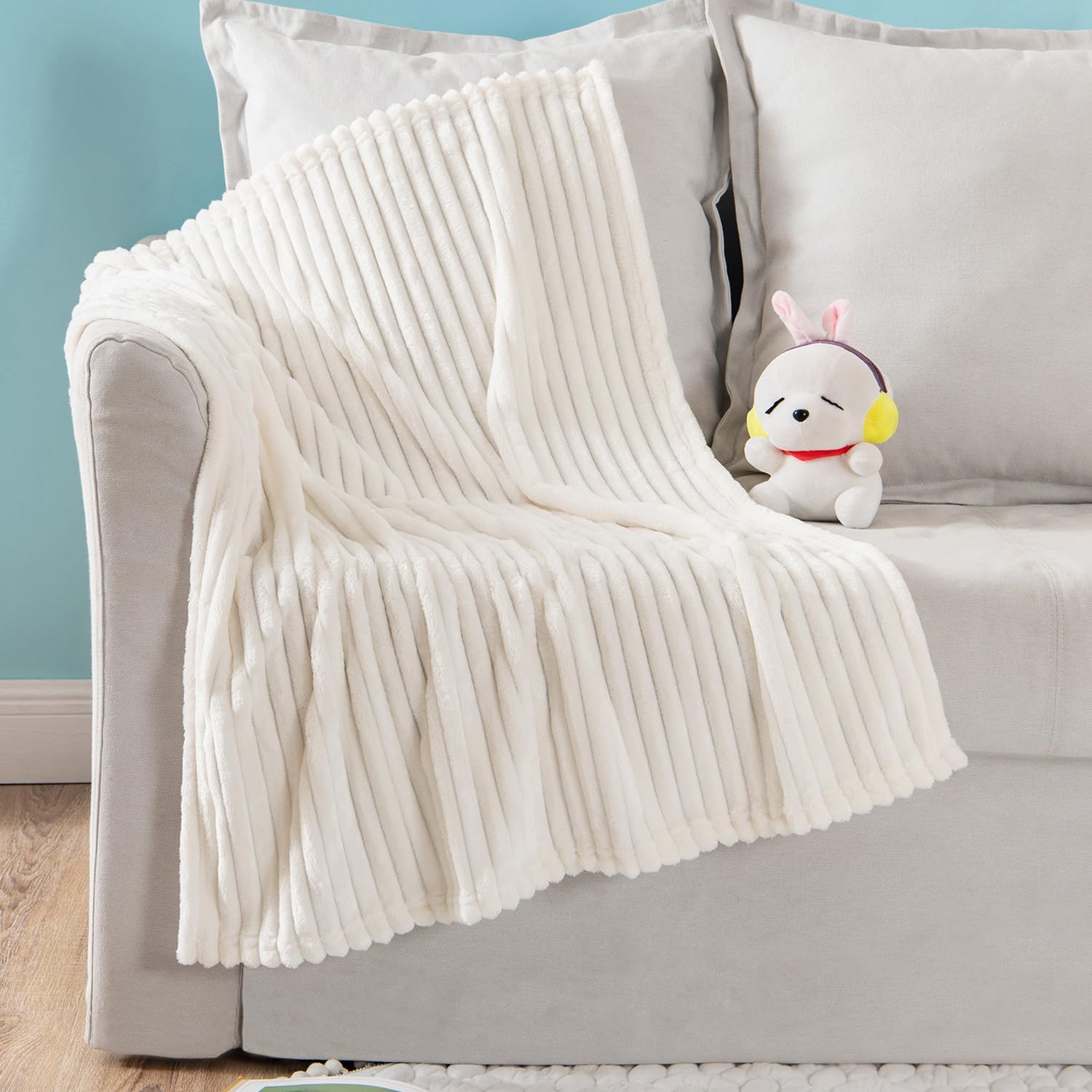 MIULEE Super Soft Baby Blanket - Lightweight Fleece Plush Throw for Toddlers & Newborns, 30