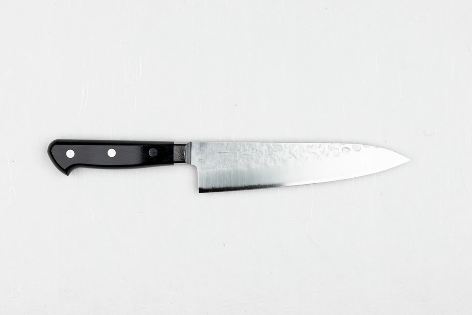 Takamura Kurogouhan Tsuchime Gyuto 180mm Japanese Chef Knife - High Carbon Steel Kitchen Knife for Sushi, Meat Cutting & Professional Cooking