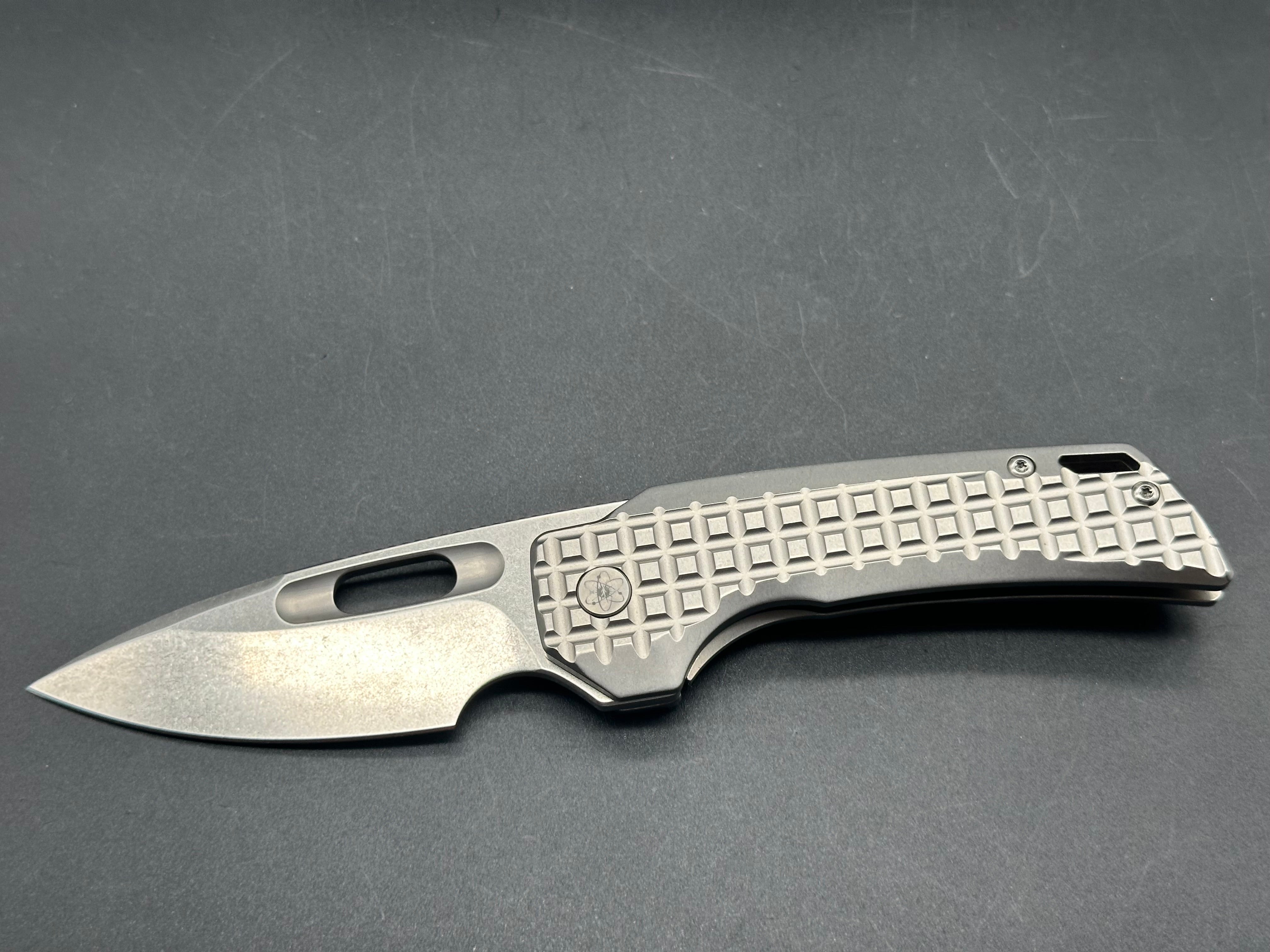 Empedc Nymble M390 Folding Pocket Knife - 3rd Gen Stonewash Finish | EDC, Outdoor, Camping & Survival Gear