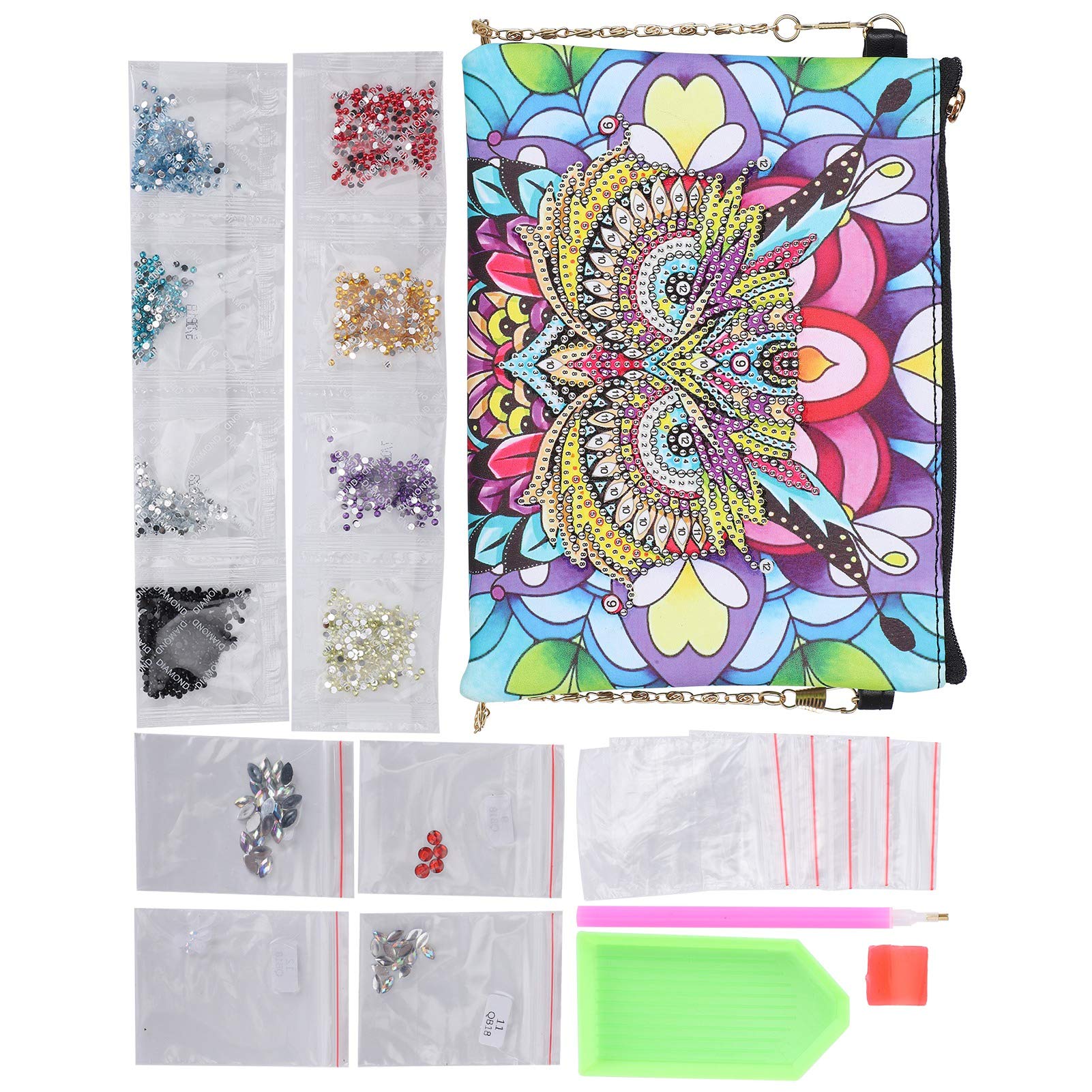 DIY Painting Handbag for Women - Customizable Purse Kit for Birthdays, Mother's Day & Gifts - Perfect for Arts & Crafts, Parties & Creative Fashion Accessories
