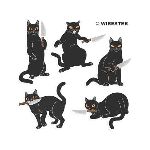 Black Cats With Knife