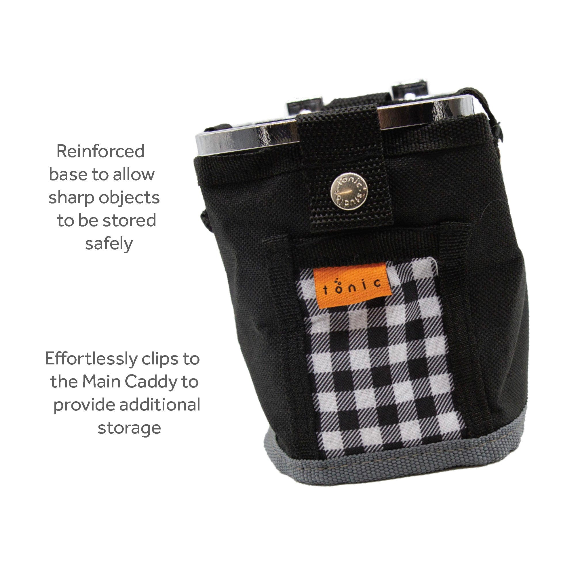 Tonic Studios 1644e Single Pocket Table Tidy Storage Organizer - Perfect for Crafting, Office & Home Desk Organization