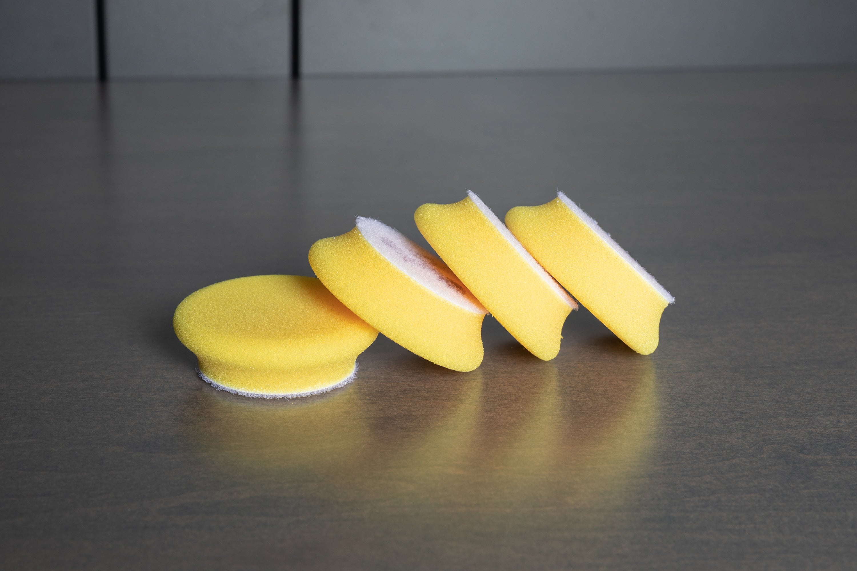 RUPES Yellow Fine Polishing Pads Set of 2 - Perfect for Car Detailing & Paint Correction - Professional Auto Buffing & Polishing Kit for Flawless Finish