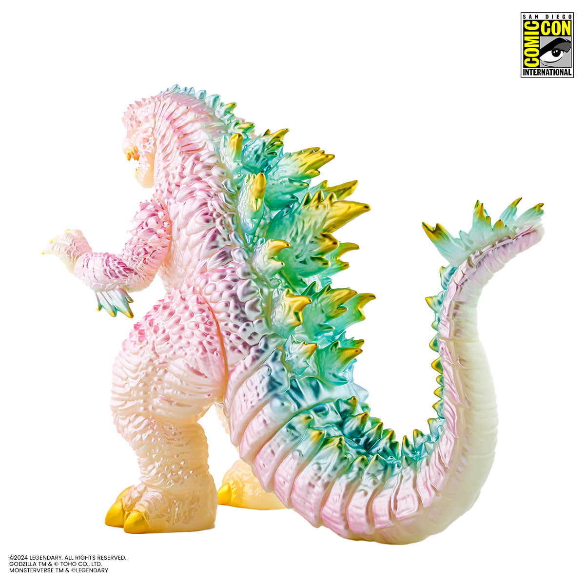 Godzilla x Kong: The New Empire Soft Vinyl Figure - Cherry Blossom Glow in The Dark Collectible | Perfect for Movie Fans, Anime Collectors & Home Decor | Great Gift for Godzilla Lovers