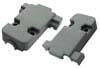 D-Subminiature Hoods Plastic 9-Pin Contacts - Durable Connector Covers for Computers, Industrial Equipment & Electronics Protection