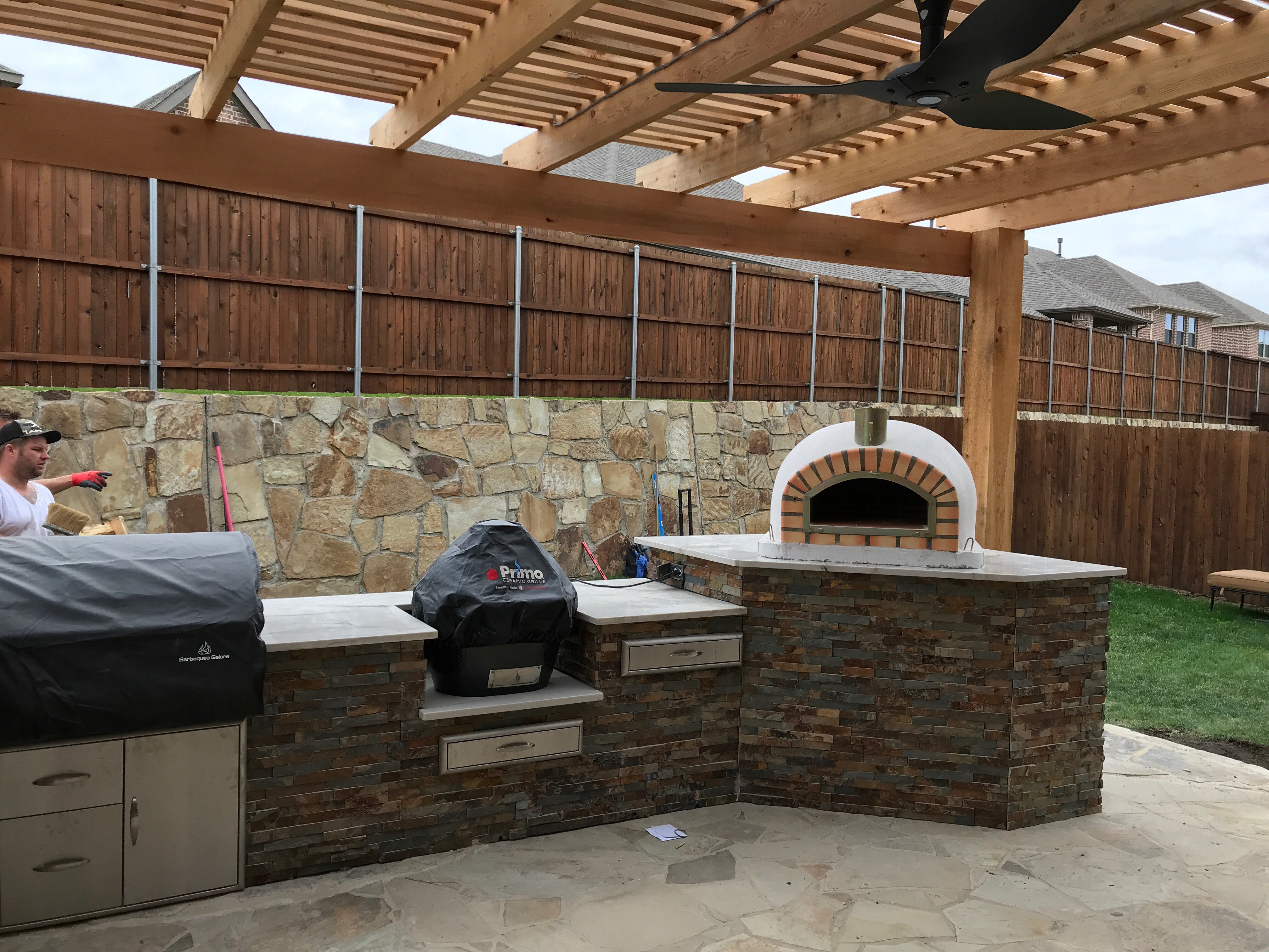 Professional PIZZAIOLI Wood Fired Pizza Oven for Outdoor Cooking - Perfect for Backyard, Patio, and Camping - Authentic Italian Pizza Maker