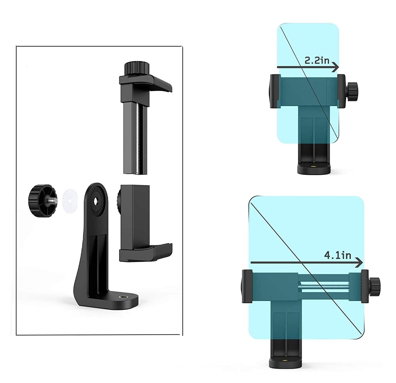 AceTaken Overhead Camera Stand with Desk Clamp - Compatible with Canon DSLR Cameras for Video Recording, Vlogging & Live Streaming - Perfect for YouTube, TikTok & Online Teaching
