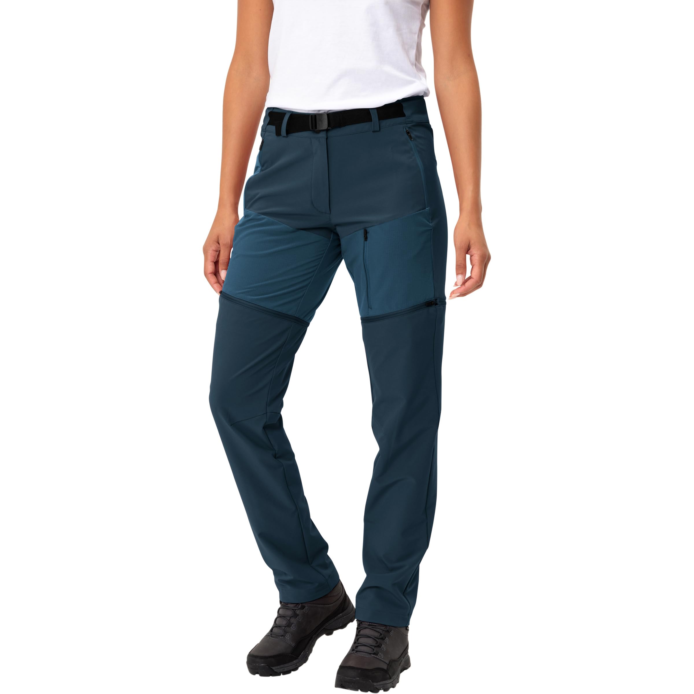 VAUDE Women's Elope ZO Pants - Lightweight Hiking & Travel Pants for Outdoor Adventures, Camping & Trekking