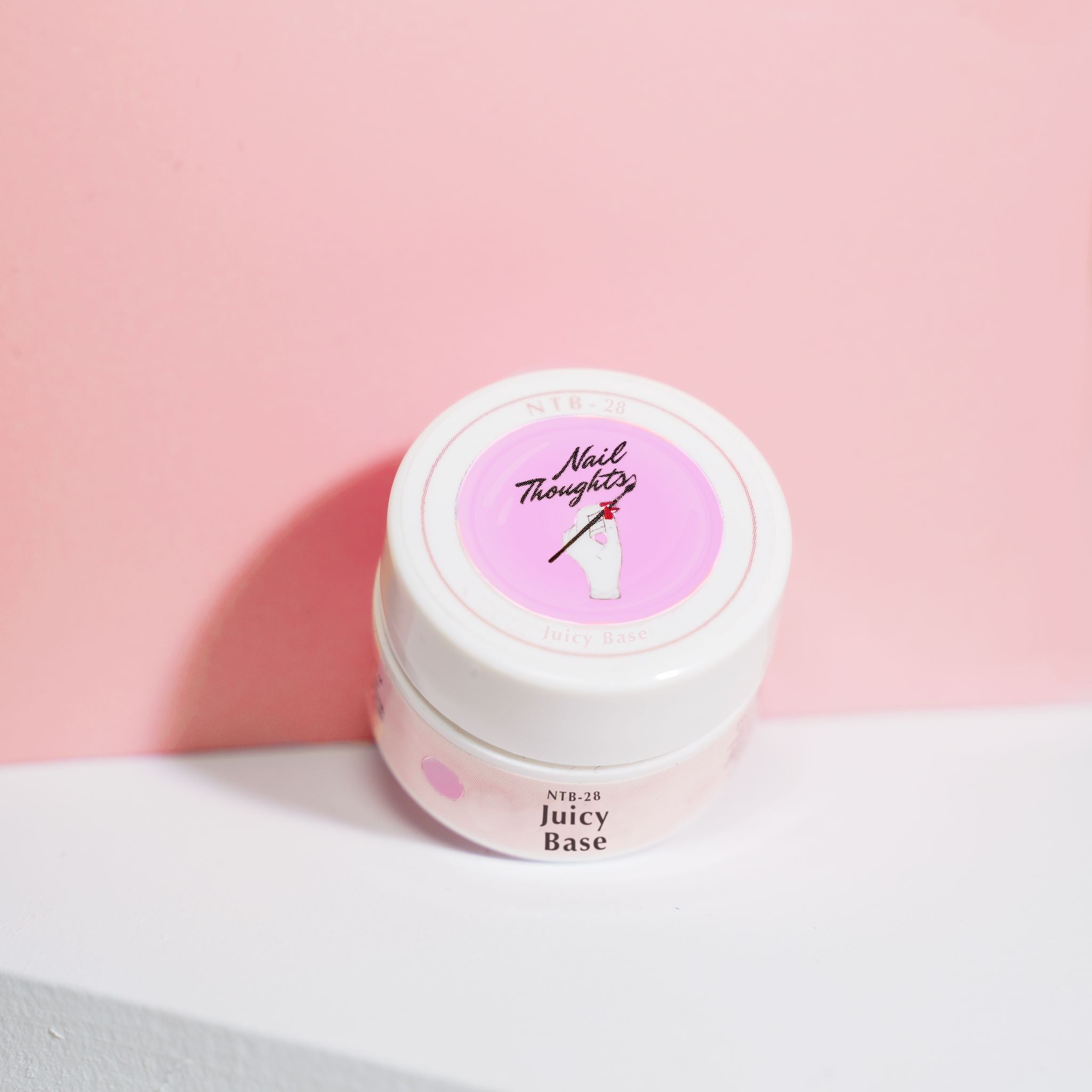Nail Thoughts POT NTB 28 Juicy Base 8g - Long-Lasting Nail Polish for Gel Manicures at Home or Salon
