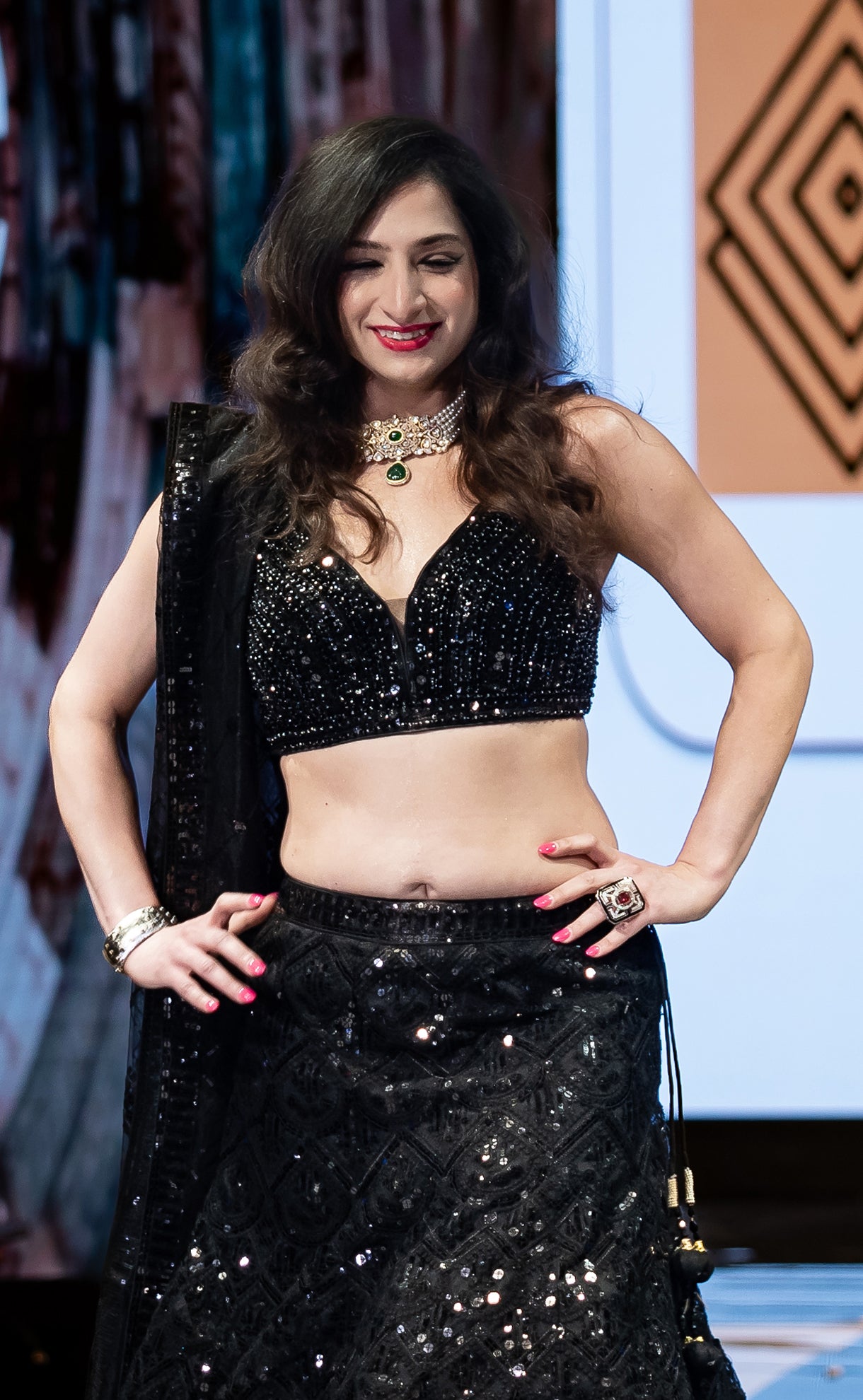 Elegant Black Net Embroidery Sequin Sweetheart Neck Lehenga Set for Women - Indian Party Wear (D370B) | Perfect for Weddings, Festivals and Special Occasions