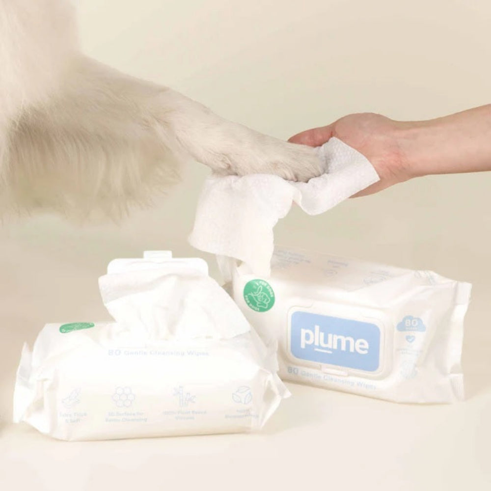 Gentle Pet Cleaning Wipes for Dogs & Cats | Hypoallergenic & Fragrance-Free | Perfect for Paws, Face & Body Cleaning at Home or Travel