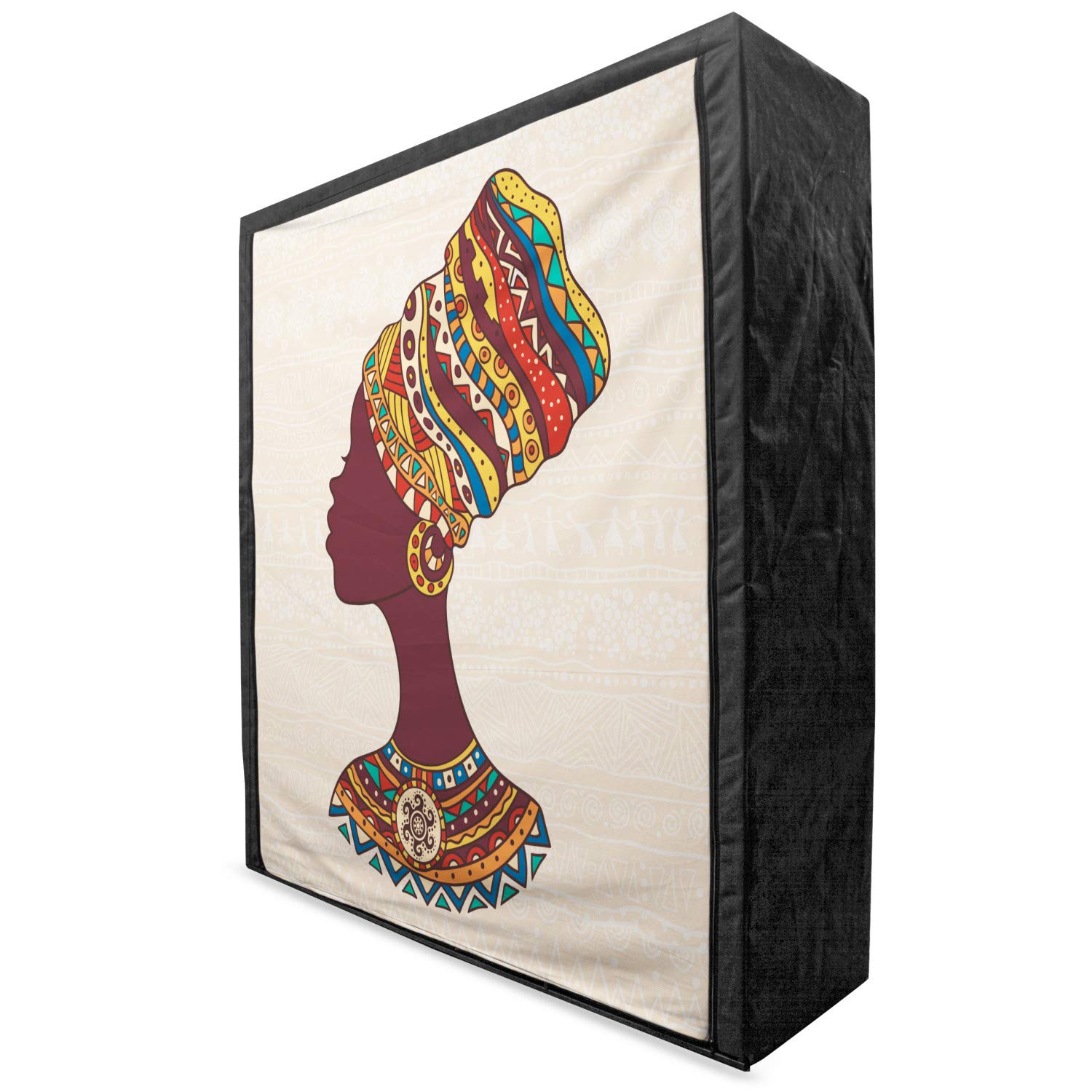 Ambesonne Tribal Portable Fabric Wardrobe - 59