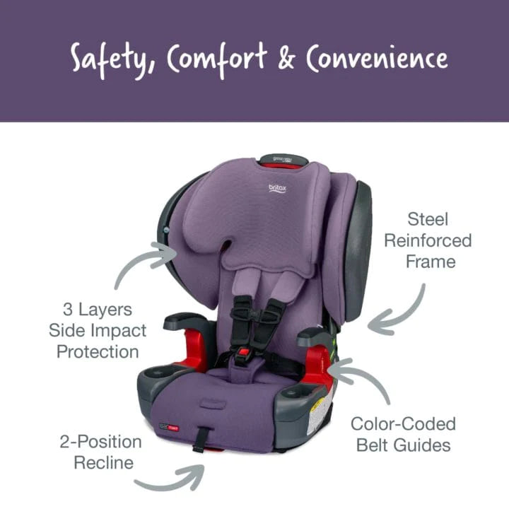 Britax Grow With You ClickTight Plus Convertible Car Seat - Safe & Comfortable for Infants to Toddlers - Perfect for Family Travel & Everyday Use