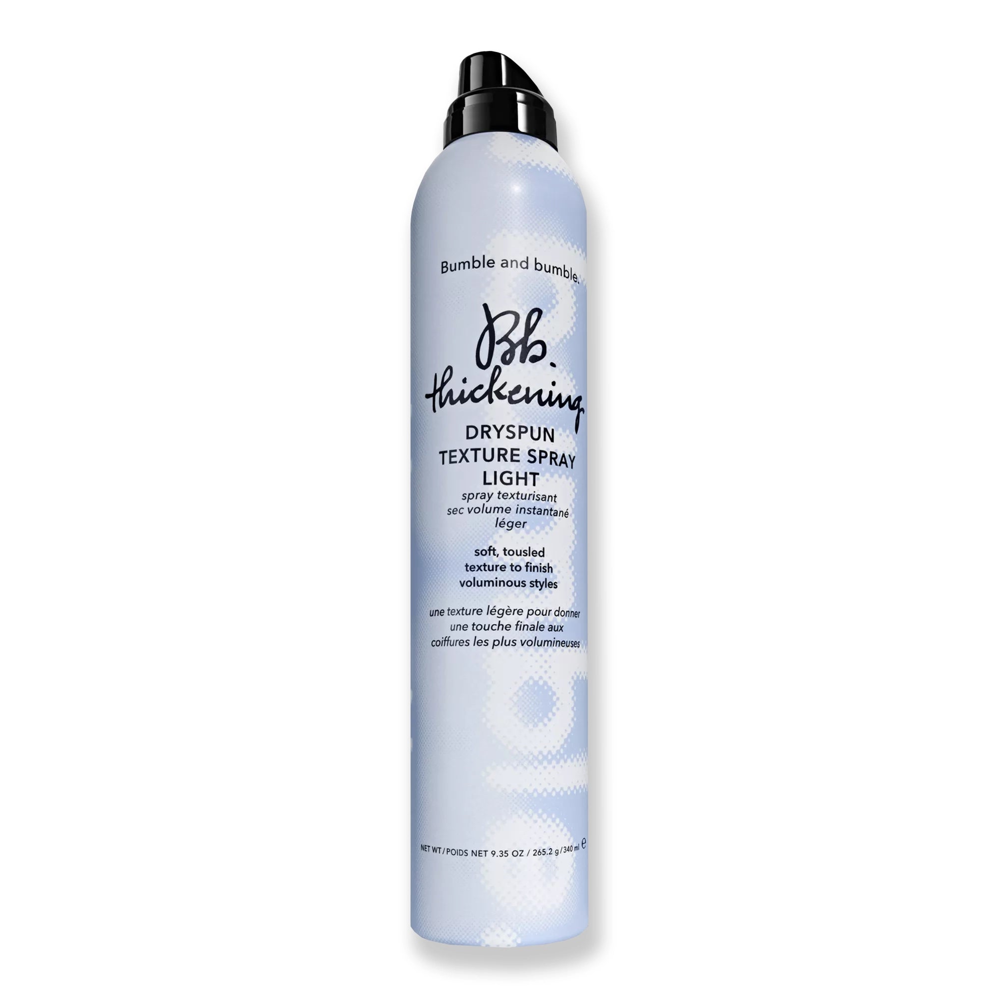 Bumble and Bumble Thickening Dryspun Texture Spray - Light Hold Volumizing Hair Spray for Fine Hair, Jumbo Size Limited Edition - Perfect for Beach Waves, Everyday Volume & Styling