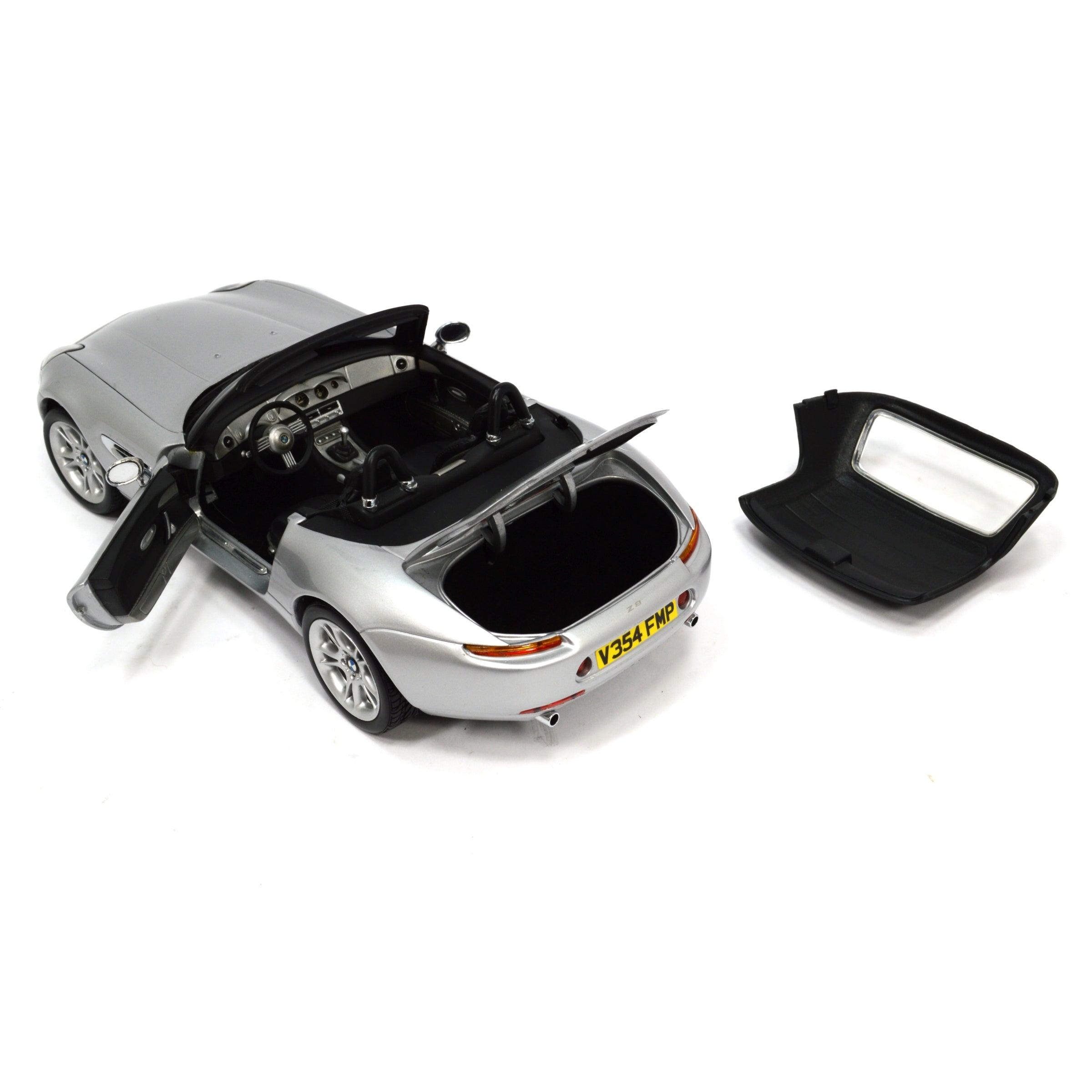 Exclusive 1:18 Scale James Bond BMW Z8 Diecast Model Car by Kyosho - Collectible Toy for Movie Fans & Car Enthusiasts - Perfect for Display, Gifts, and 007 Memorabilia Collections