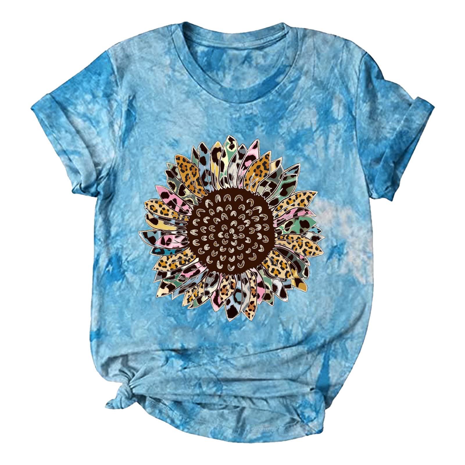 Women's Casual Printed Round Neck Short Sleeve Blouse - Elegant White Pullover Top for Plus Size - Perfect for Office Wear, Summer Outfits & Casual Date Nights