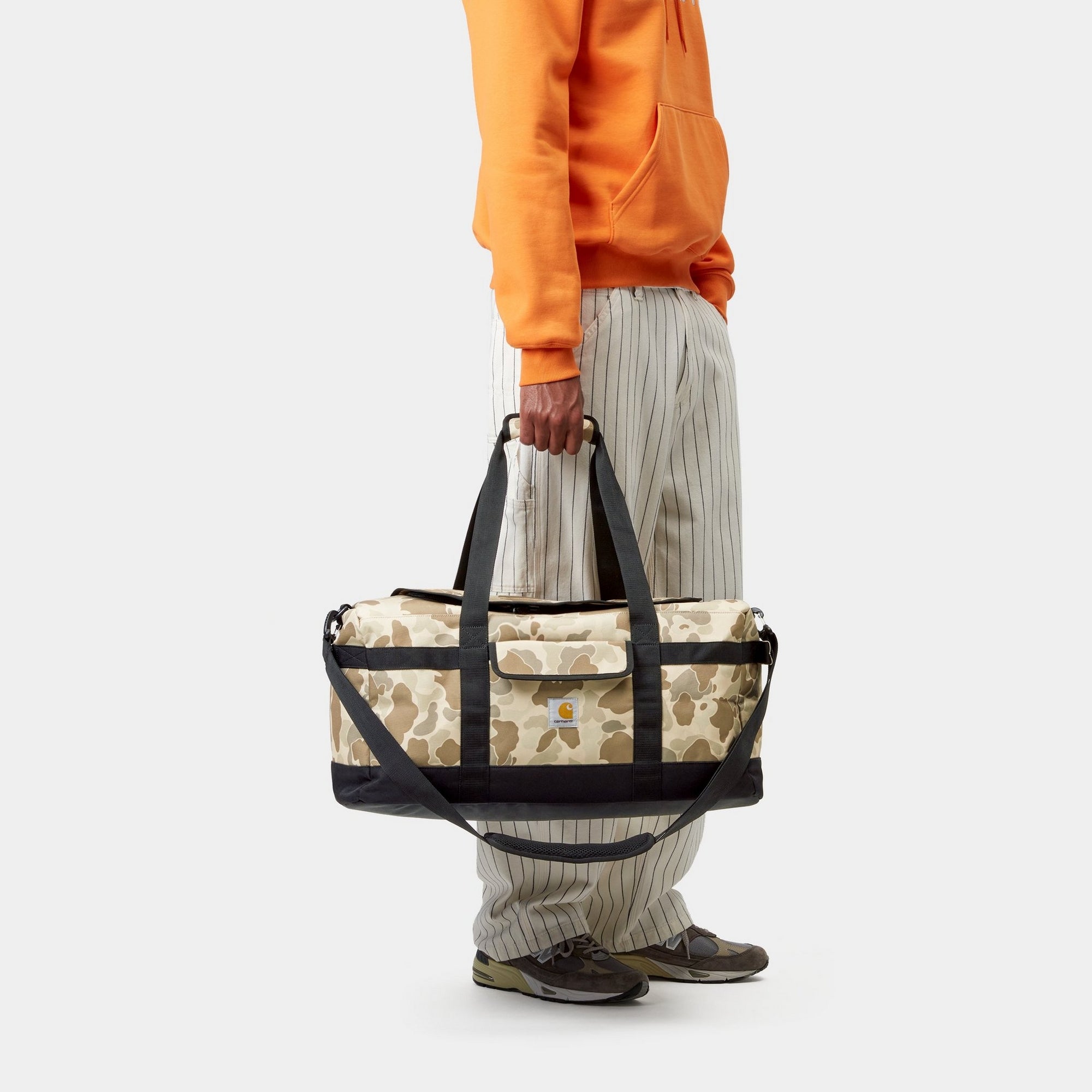 Jack Duffle Bag - Waterproof Travel Duffel with Desert Duck Camo Pattern | Perfect for Gym, Camping & Weekend Getaways