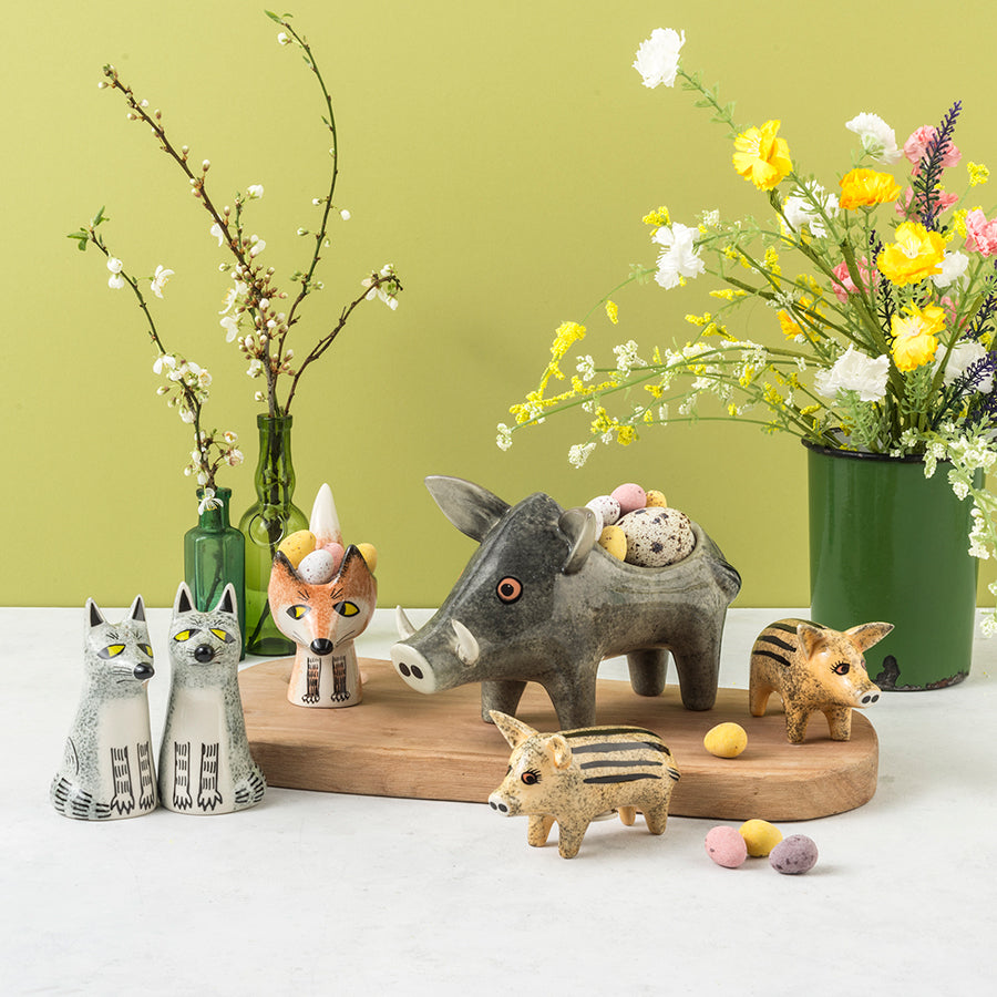 Fox Egg Cup - Adorable Animal-Shaped Egg Holder for Breakfast, Kitchen Decor, and Easter Table Setting - Perfect for Kids, Home, and Party Use