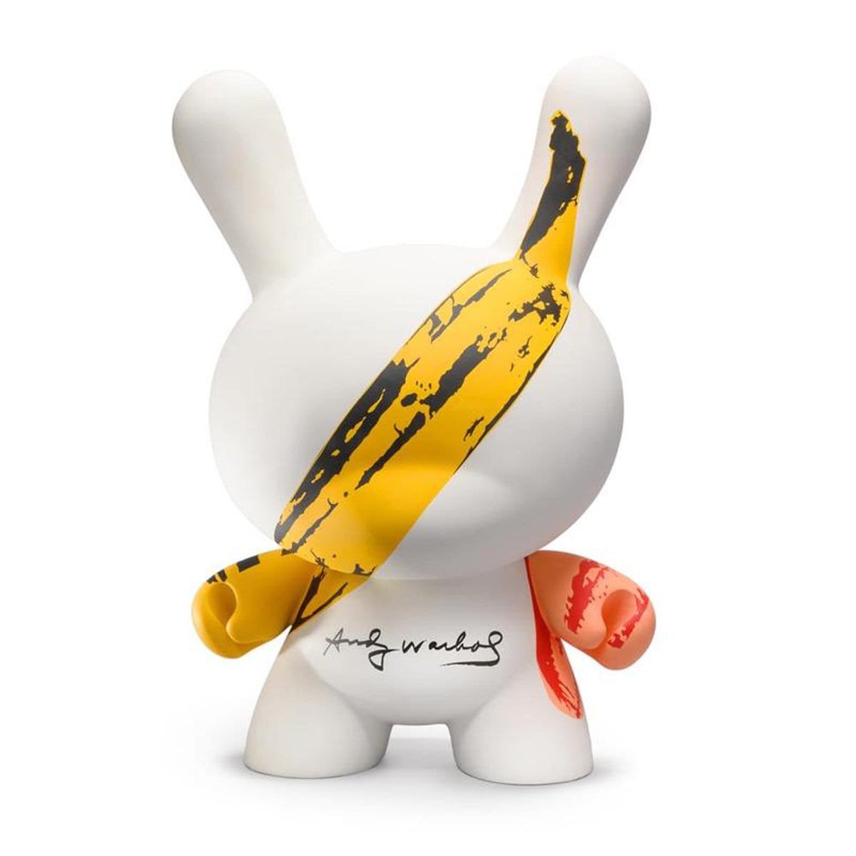 Vintage Andy Warhol Banana Dunny 20 Fiberglass Art Sculpture by Kidrobot – Perfect for Pop Art Collectors & Home Decor