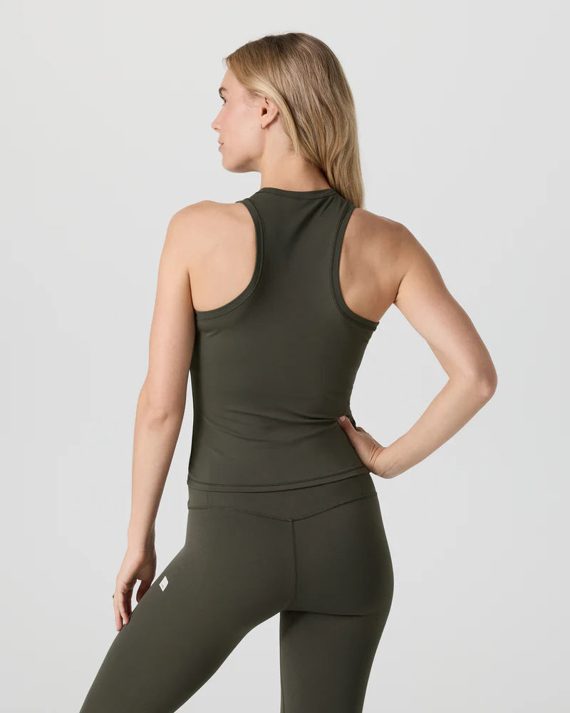 AllTheFeels™ Women's Crew Neck Tank Top - Soft Comfortable Casual Wear for Yoga, Gym & Everyday Outfits