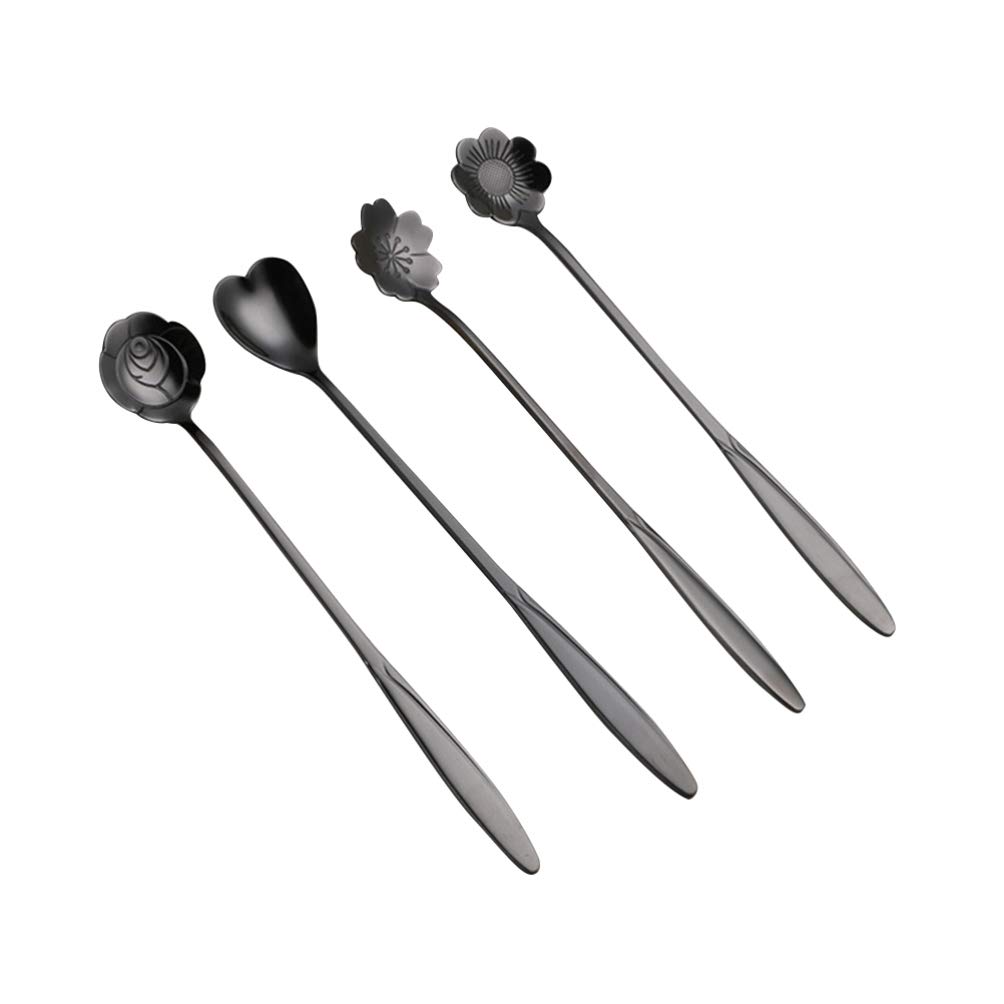 Premium Stainless Steel Mixing Spoon - Durable Coffee & Kitchen Spoon for Baking, Cooking & Stirring Hot Beverages