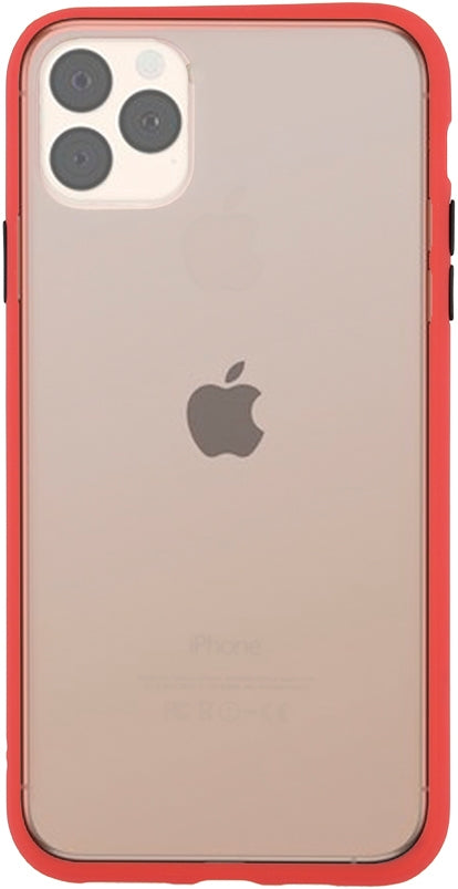 Apple iPhone 7 Hard Shell Case with Colored Buttons - Shockproof Protective Cover for iPhone 7 (Red) | Perfect for Everyday Use, Travel & Outdoor Activities
