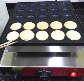 Commercial Electric 50-Hole Pancake Maker & Waffle Machine - 220V Professional Griddle for Restaurants, Cafes, and Catering (Model NP544) - Perfect for Breakfast Buffets, Food Trucks, and Large Events