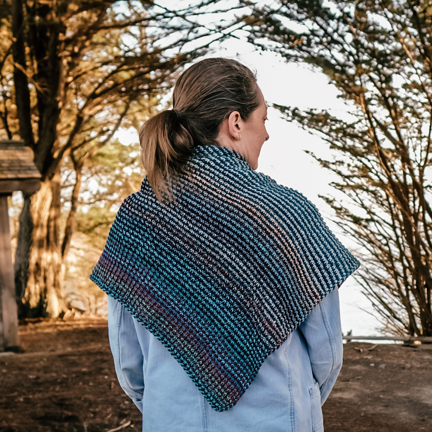 Spincycle x Andrea Mowry Inclinations Shawl Bundle - Hand-Dyed Wool Knitting Kit for Shawls & Wraps - Perfect for Cozy Evenings, Gift Giving & Fiber Arts Enthusiasts