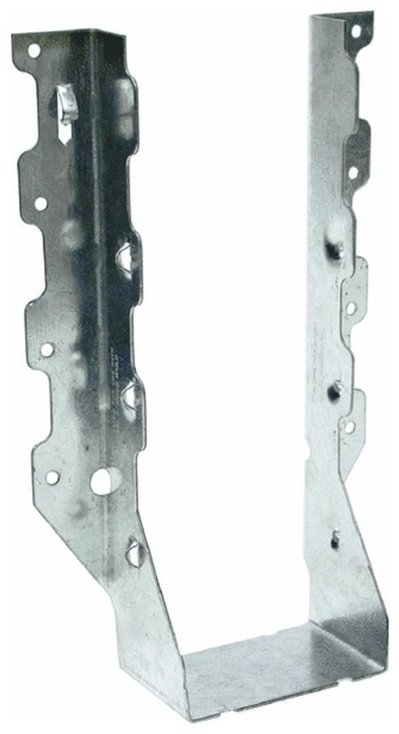 50 Pack Simpson Strong Tie LUS210-2 Double 2x10 Light Double Shear Joist Hangers - Heavy Duty Construction Connectors for Deck Building, Floor Framing & Structural Support