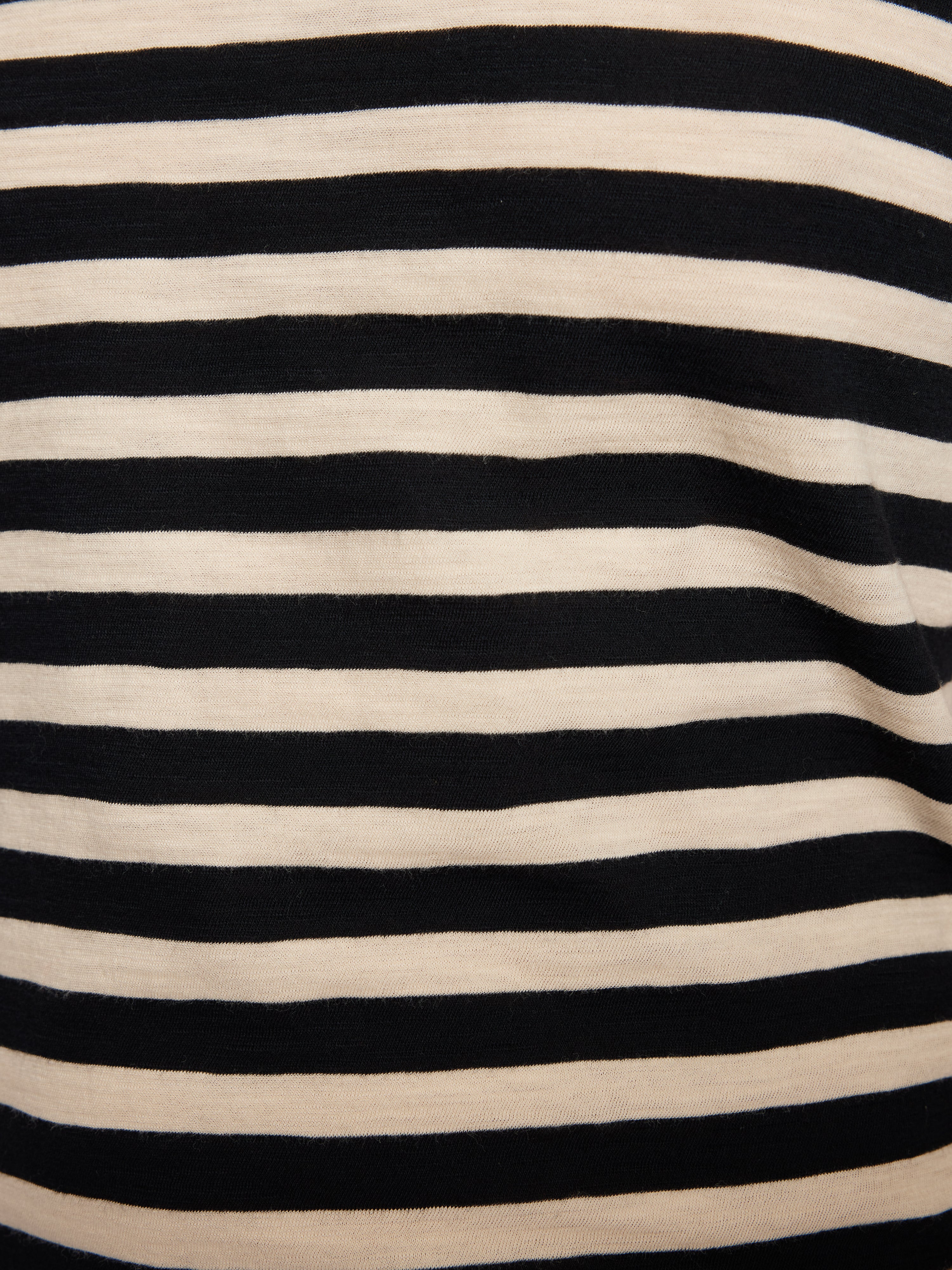 Premium Cotton Slub Stripe T-Shirt for Men & Women | Soft Breathable Fabric | Black Casual Tee | Perfect for Everyday Wear, Street Style & Layering
