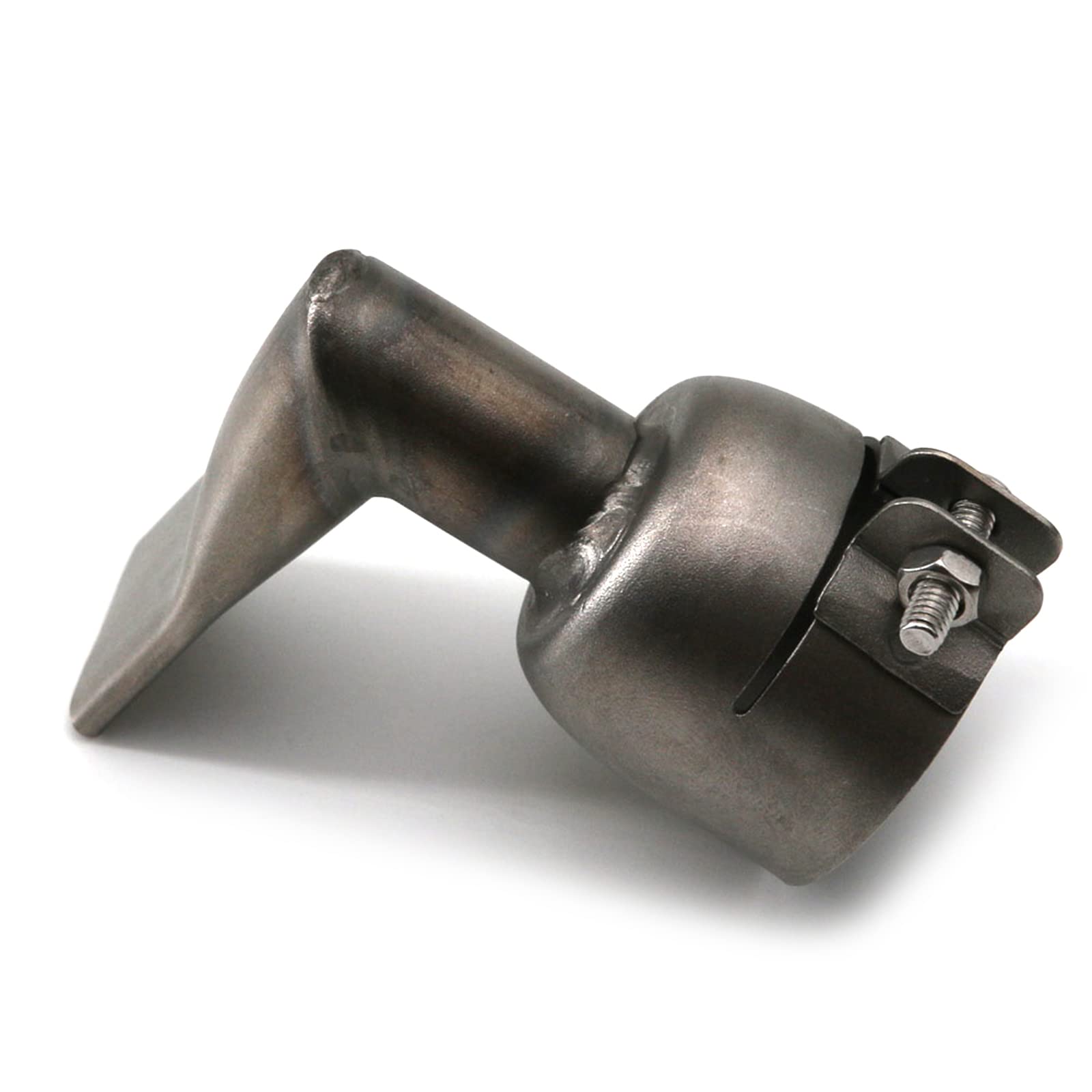 20mm 90 Degree Angled Welding Nozzle Tip - Stainless Steel Flat Nozzle for HLTE Heat Guns | Perfect for Precision Welding, DIY Projects & Automotive Repairs
