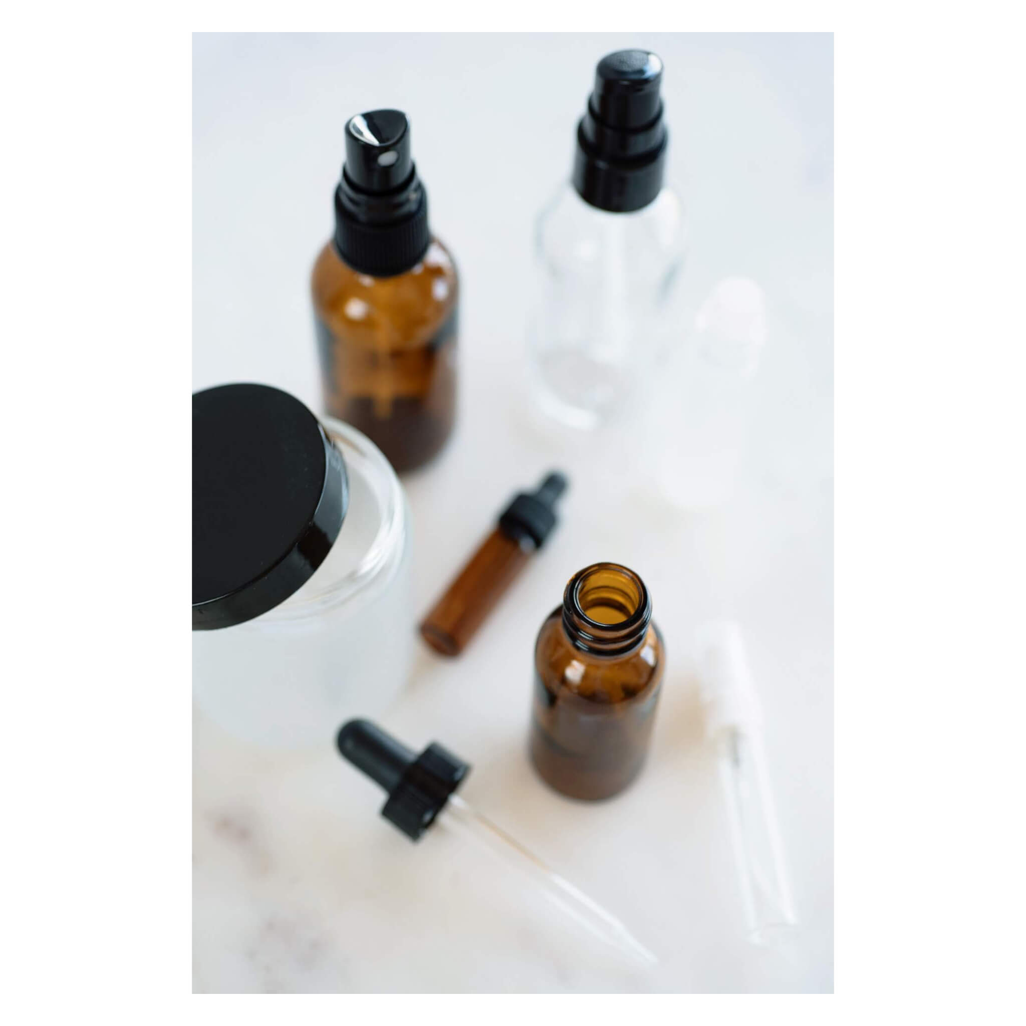 Premium Amber Glass Bottle with Dropper Top - 1oz (30ml) Essential Oil Dropper Bottle, Leak-Proof & UV Protection - Perfect for DIY Essential Oils, Aromatherapy, CBD Oil & Liquid Supplements