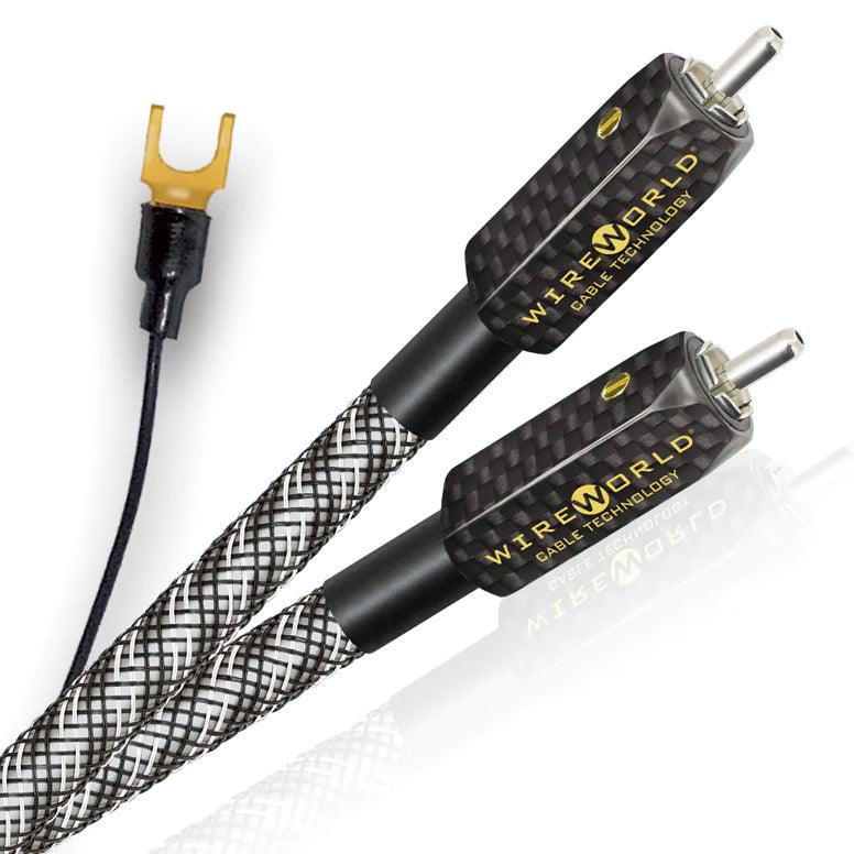 Wireworld Micro Platinum Eclipse™ 10 High-End Audiophile Tonearm Cable - Premium Sound Quality for Turntables & Record Players - Perfect for Vinyl Enthusiasts & Hi-Fi Audio Systems