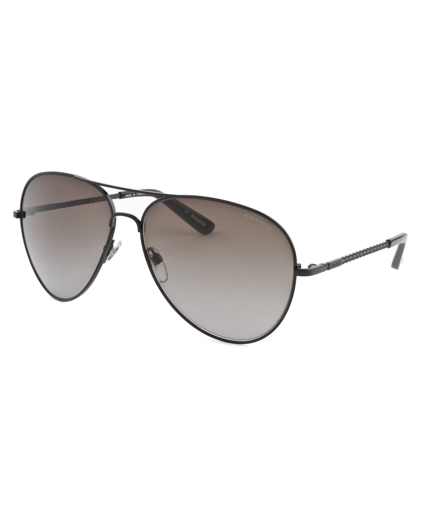 NINA RICCI NR 3516F Sunglasses for Women - Black C01 UV Protection Shades | Fashionable & Stylish for Outdoor Activities, Beach, Driving & Summer Vacations