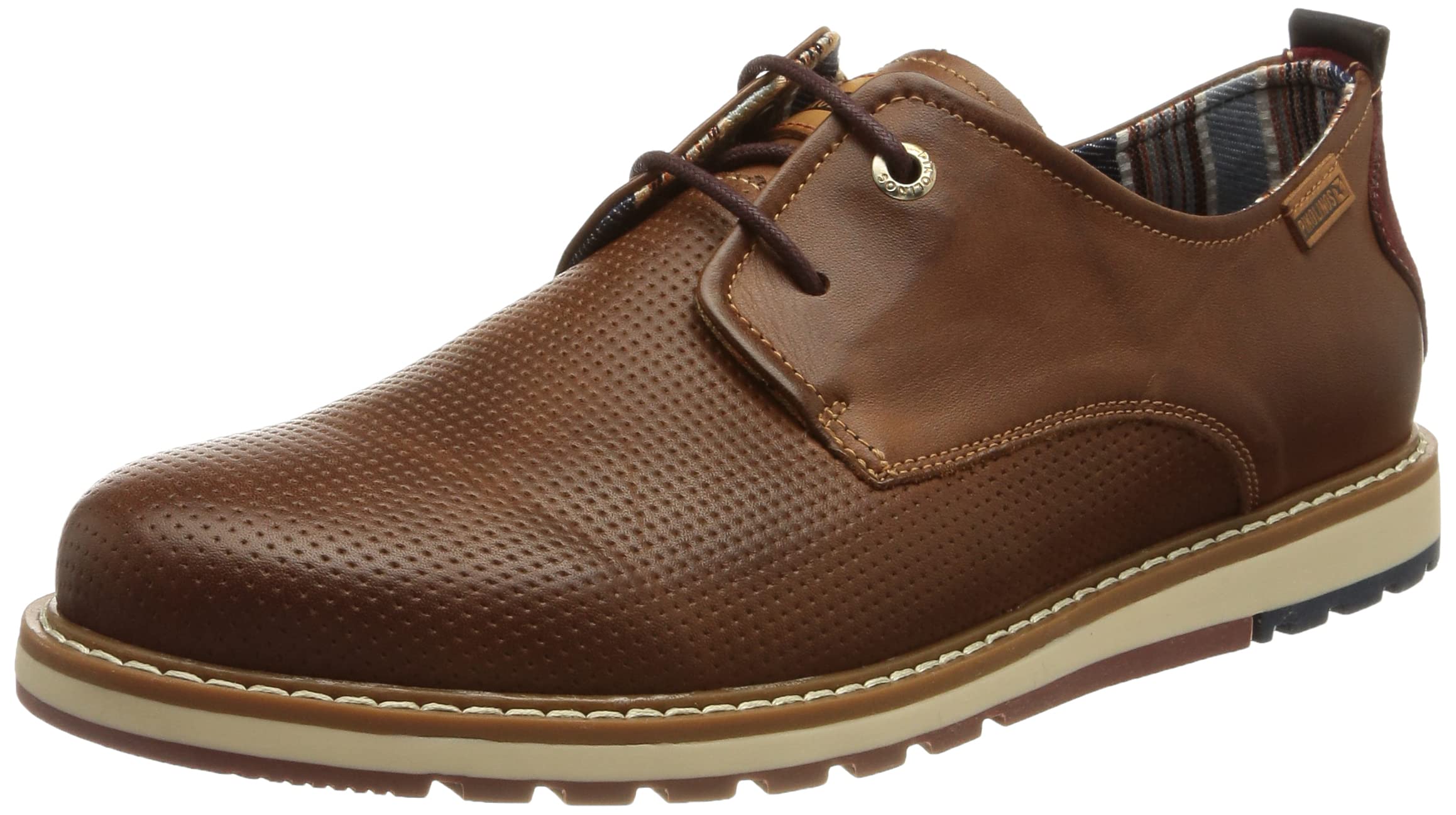 PIKOLINOS Men's Leather Loafers - Berna Style Comfortable Slip-On Shoes for Casual & Business Wear