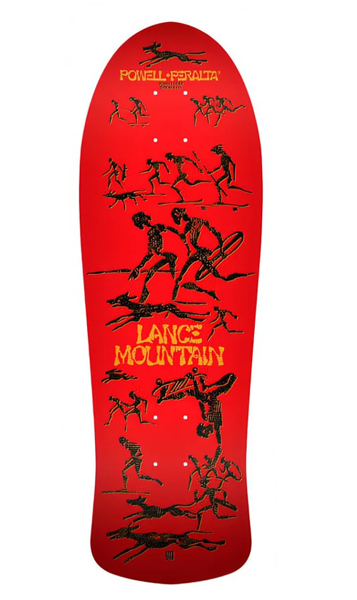 Powell Peralta Lance Mountain Bones Brigade Series 15 Skateboard Deck 10 Inch - Perfect for Street Skating & Skatepark Tricks
