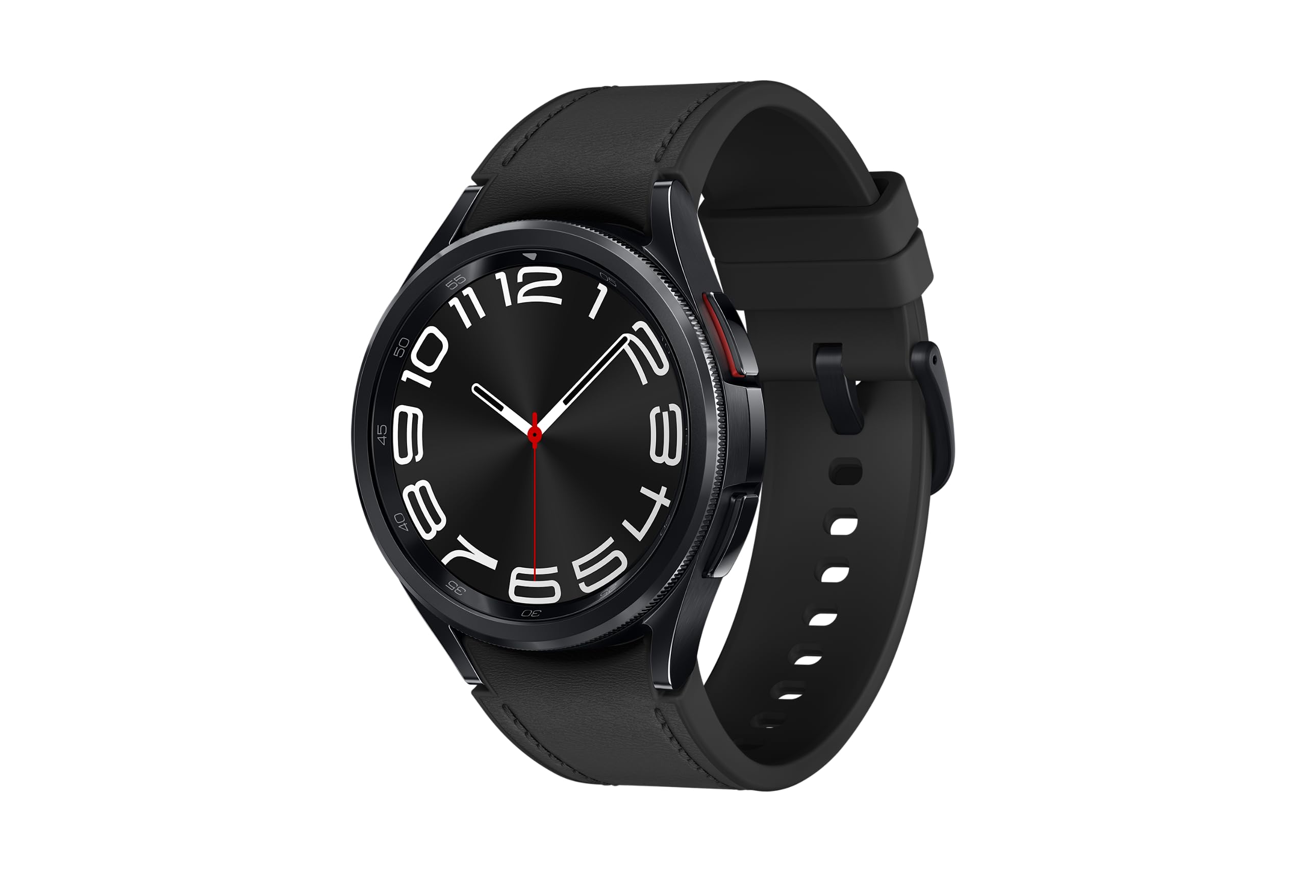 Samsung Galaxy Watch6 Classic 43mm Bluetooth Smartwatch - Black | Sleep Coaching, ECG, Heart Rate Monitor, Fall Detection, SOS, Fitness Tracker | Compatible with Camera & Digital Wallet | CAD Version with Warranty | Perfect for Workouts, Running & Daily Health Tracking