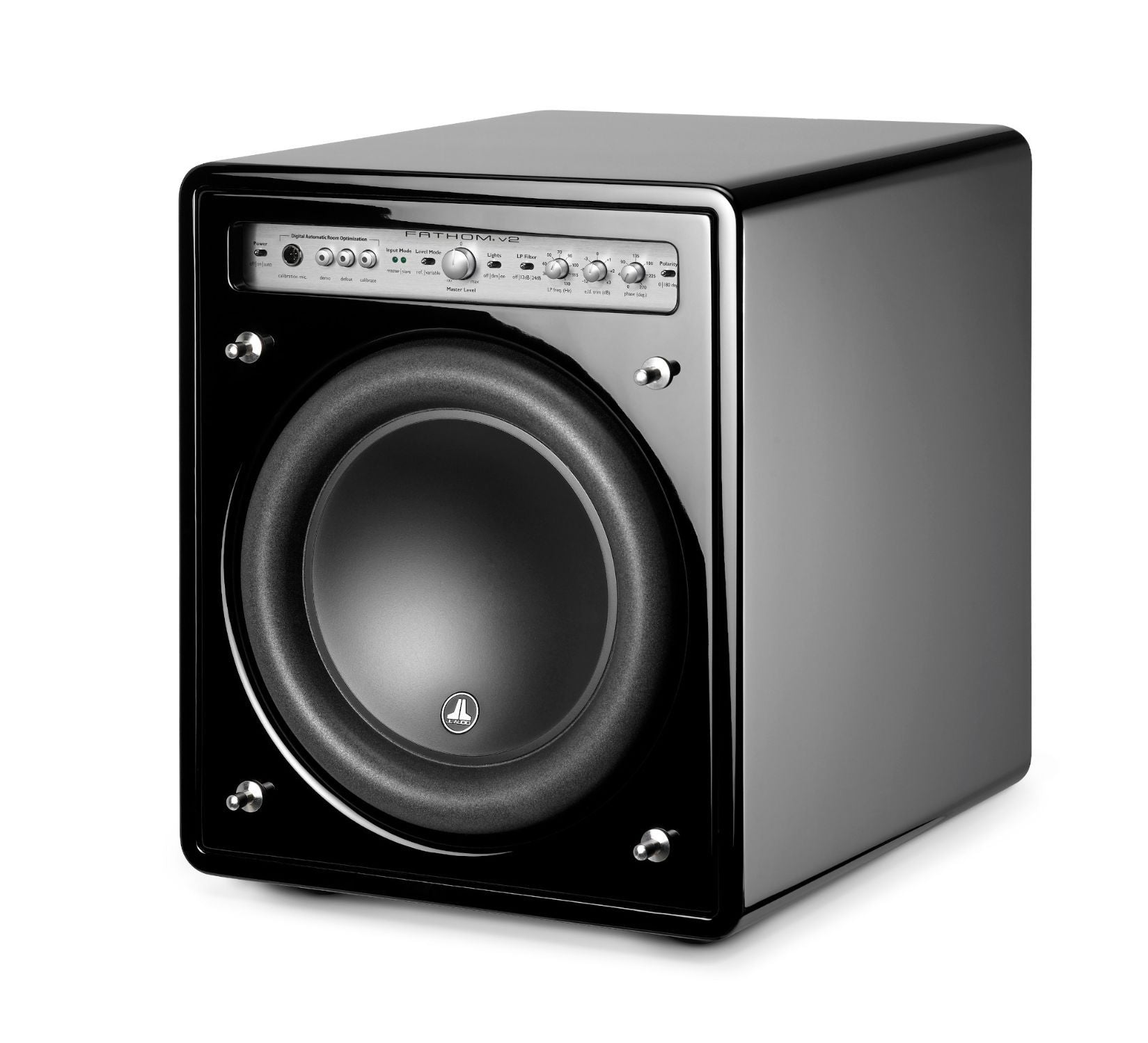 JL Audio Fathom f110v2 12-Inch Powered Subwoofer - High Performance Home Theater & Music Bass System - Perfect for Living Rooms, Home Theaters & Audiophile Setups