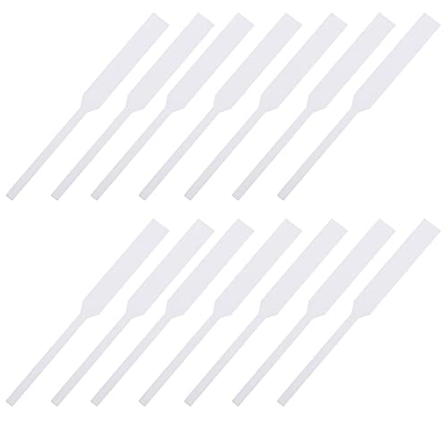 Lurrose 100pcs Aromatherapy Perfume Test Strips - Disposable White Essential Oil & Cologne Tester Blotter Paper for Fragrance Sampling, Home Scent Testing, and Retail Store Use